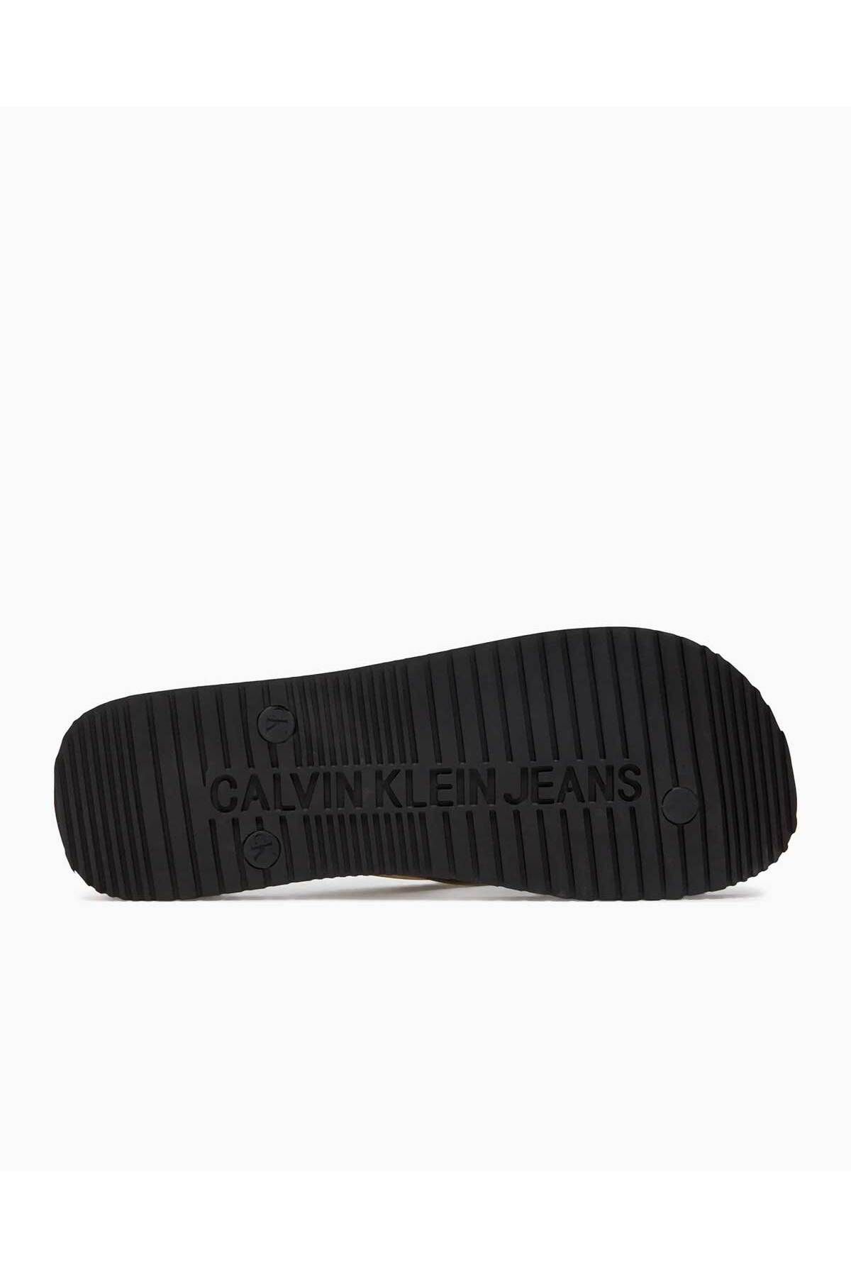 Calvin Klein-Monogram Patterned Beach Sandal - Flip Flop Flip Flops 5