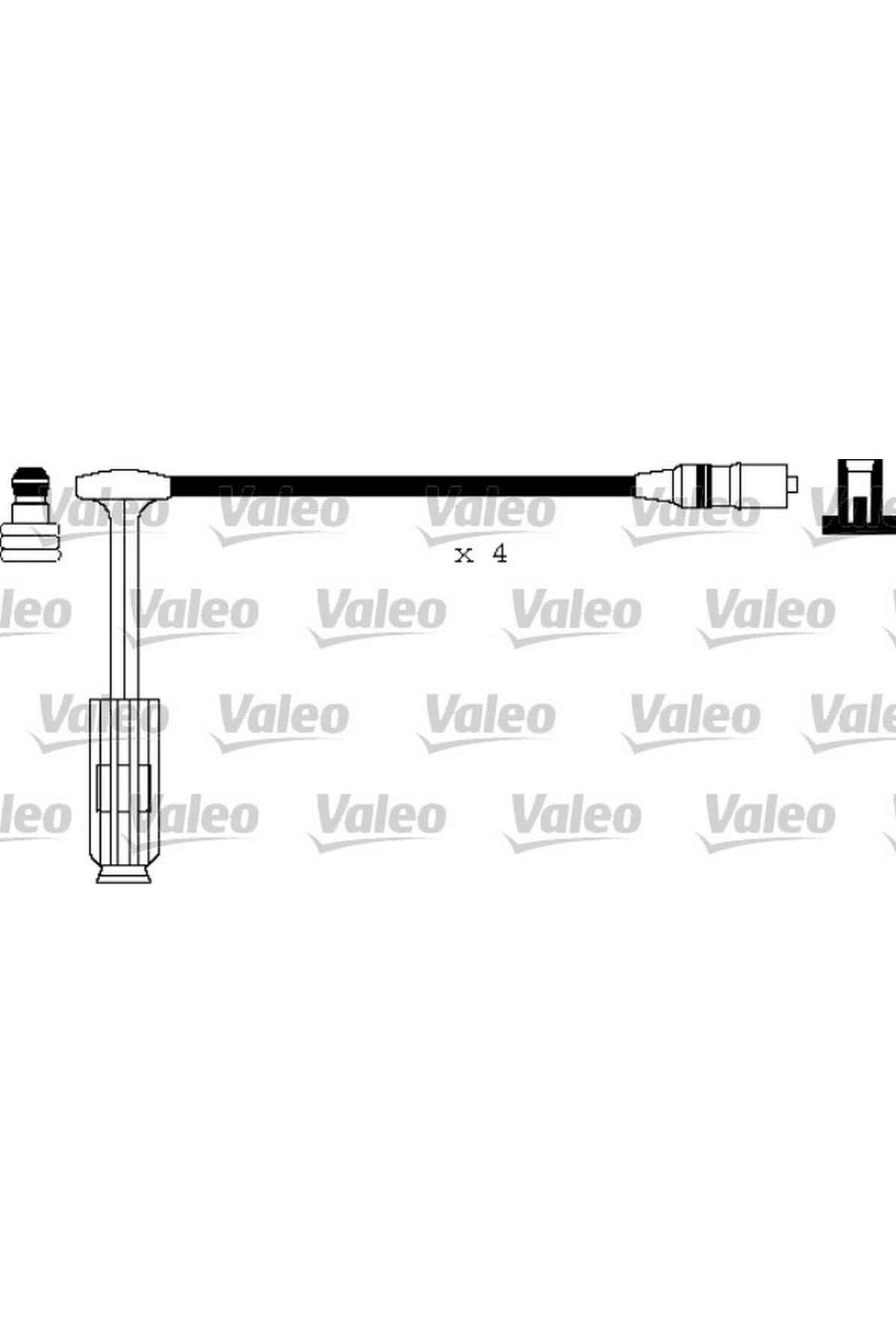 VALEO-ATESTRY CABLE SET FOR MERCEDES M111 W202 S202 C208 A208 W210 S210 W163 R170 1