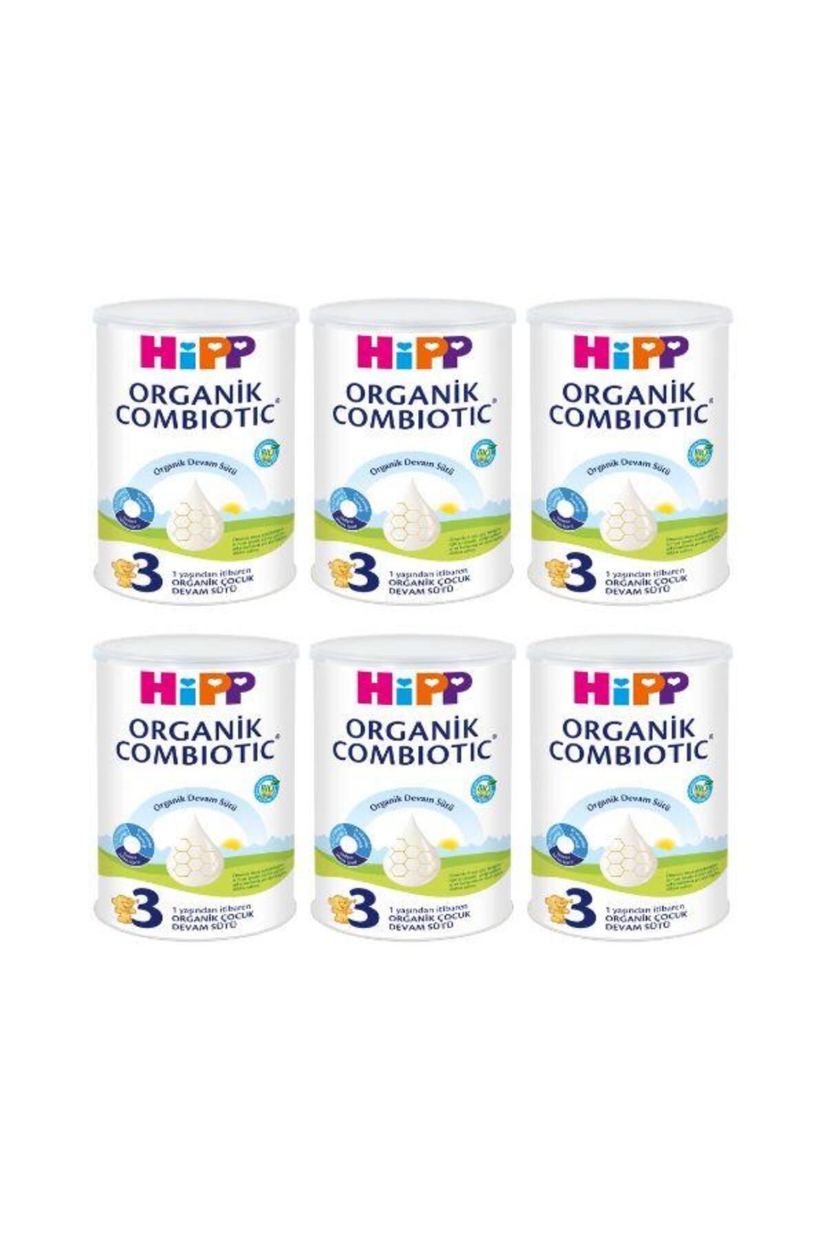 Hipp 3 Combiotic Organik Devam Sütü 6'lı 350 gr