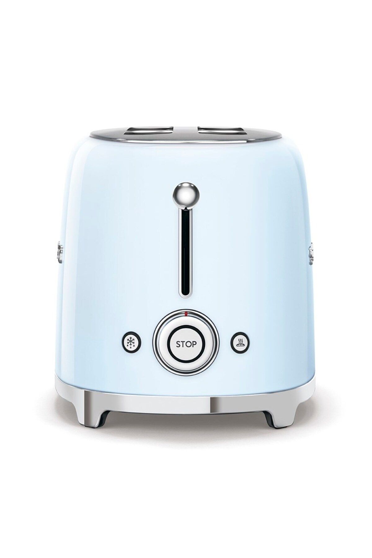 SMEG-50's Style Retro Pastel Blue Toaster 2X2 Tsf02Pbeu 3