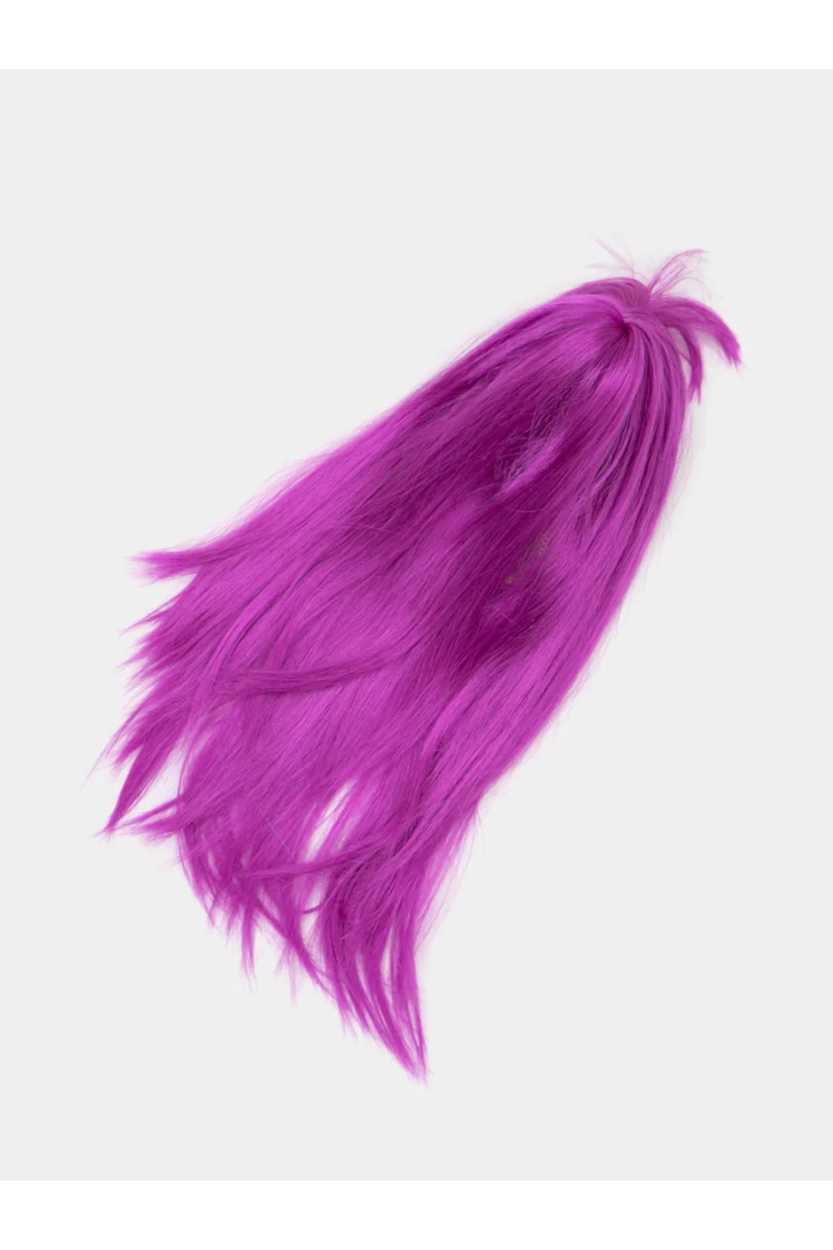 وِیگ پارتی بلند نسی‌ورلد فوشیا رنگ صاف برش‌خورده