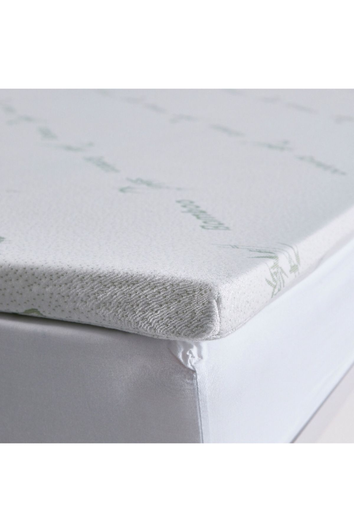 Home Box-Comfort Bamboo Memory Foam Twin Mattress Topper 120x200x4cm 2