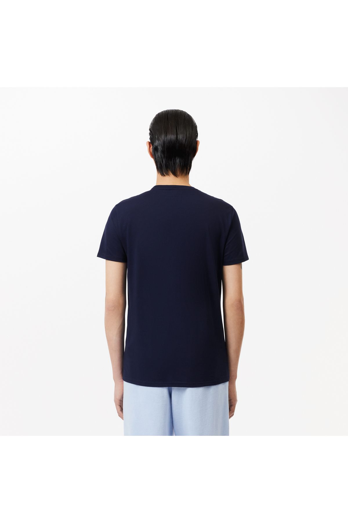 تی شرت آبی مردانه Sport Pánské Tri؟ اورجینال Lacoste