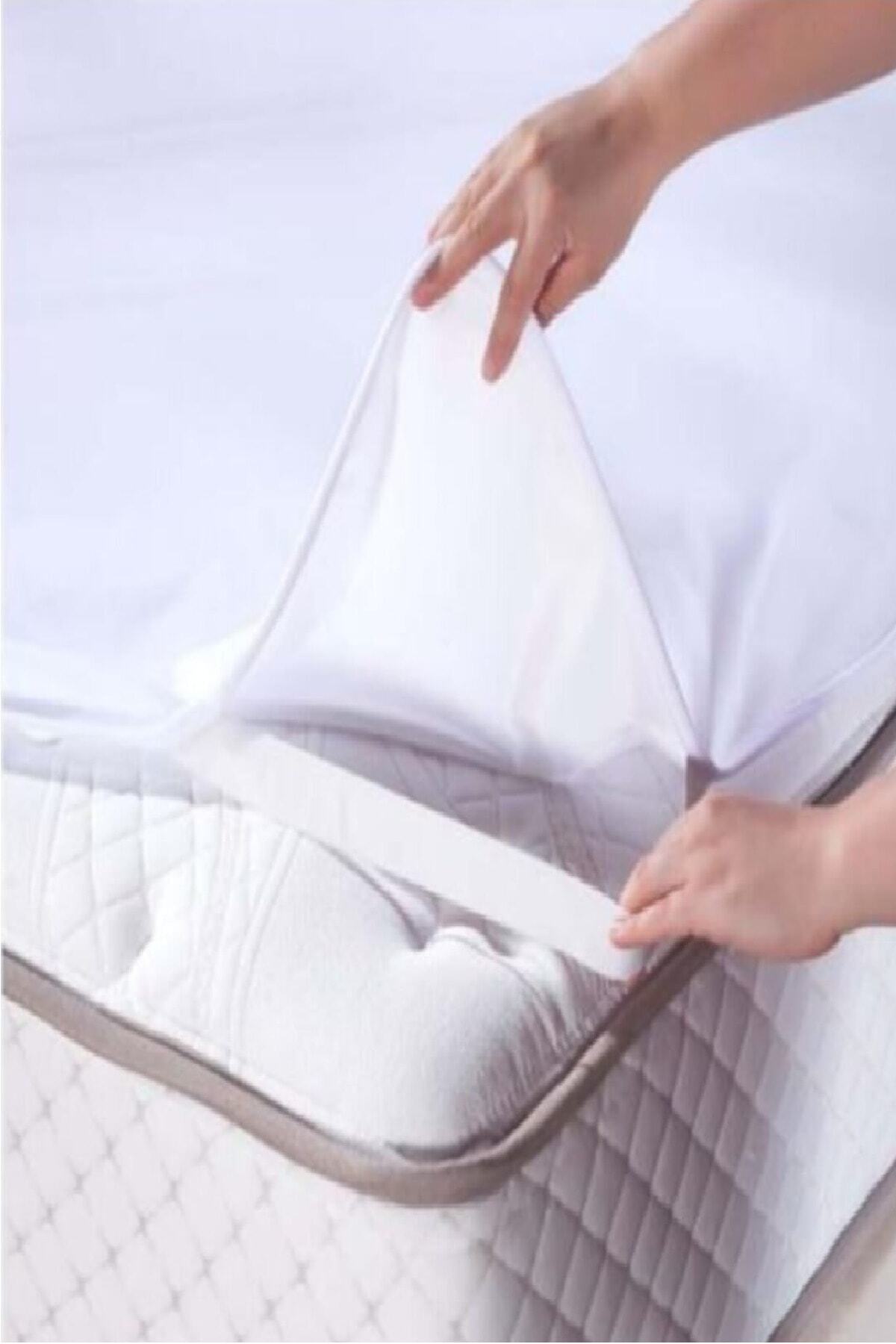 mycey 50x90 cm Sıvı Geçirmez Alez Pamuklu Köşe Lastikli Bebek Yatağı Yatak Koruyucu Alez fotoğrafı 5 (önizleme)