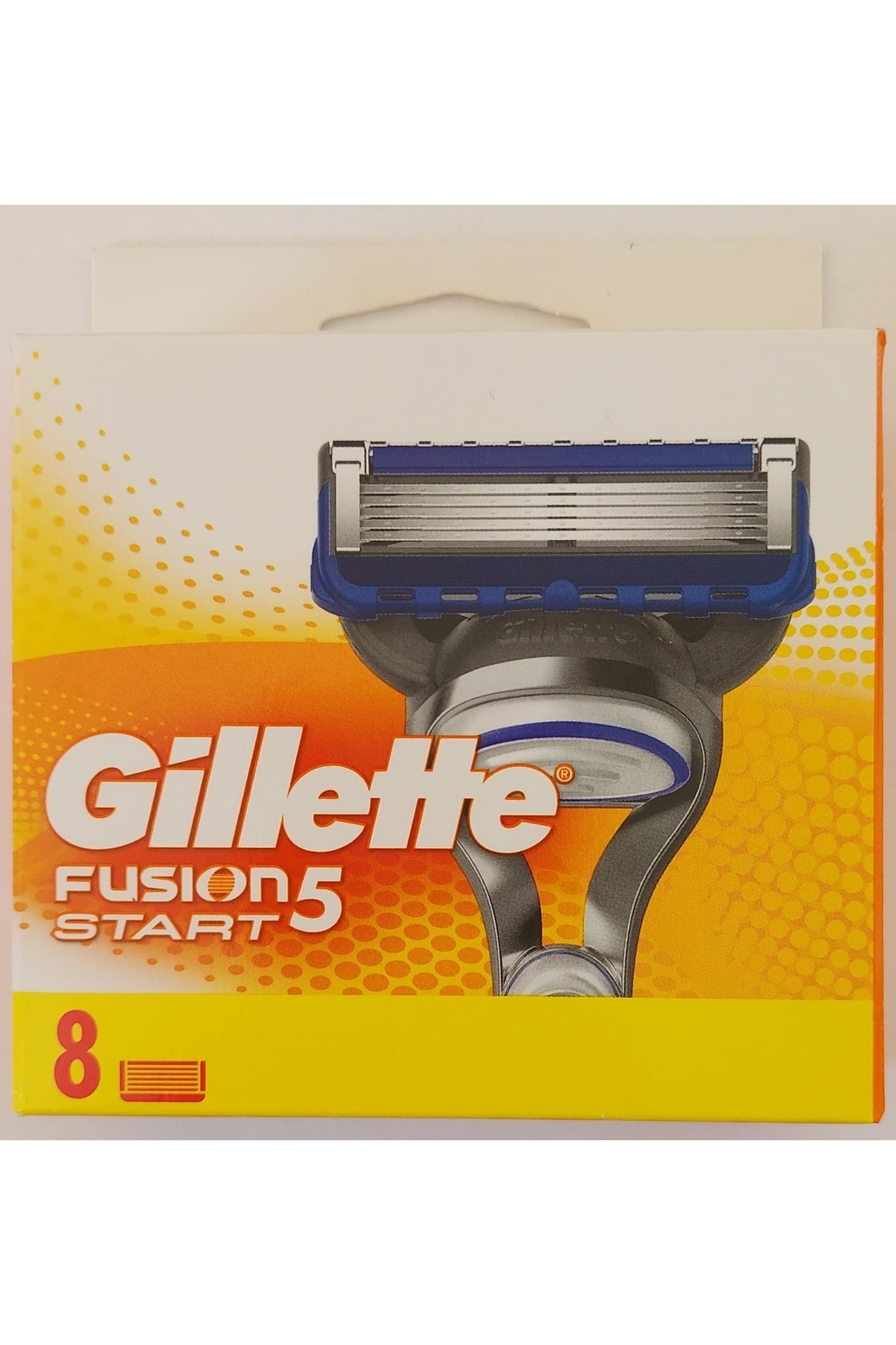 Gillette Fusion 5 SPORT (Start) Yedek Bıçak 8'li Yedek Bıçak (ALMANYA ÜRETİM)
