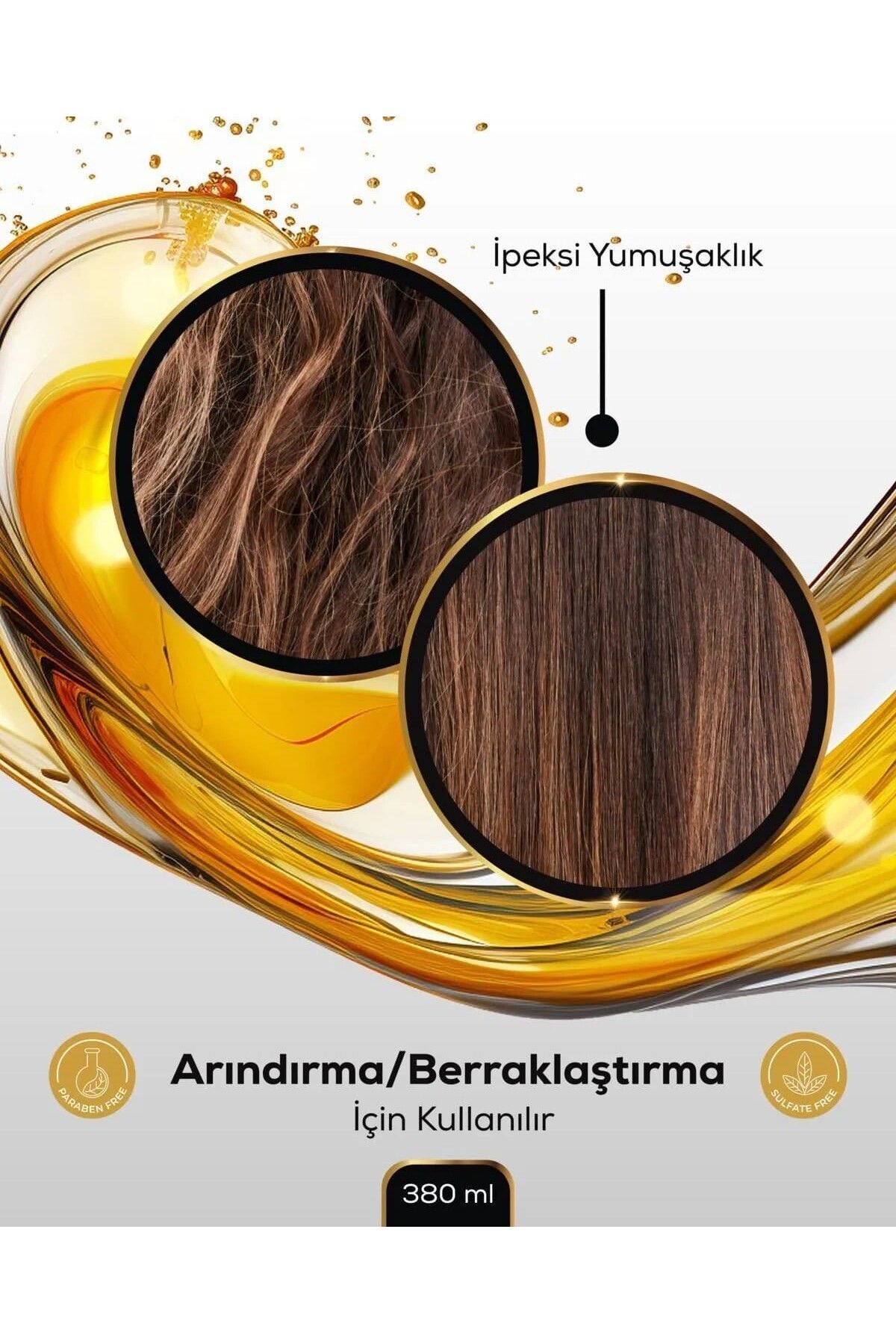 Evoque-Hair Color Protective Purifying Shampoo, Contains Argan Oil and Olive Oil, Paraben-Free-Sulfate-Free, 380 ml 3