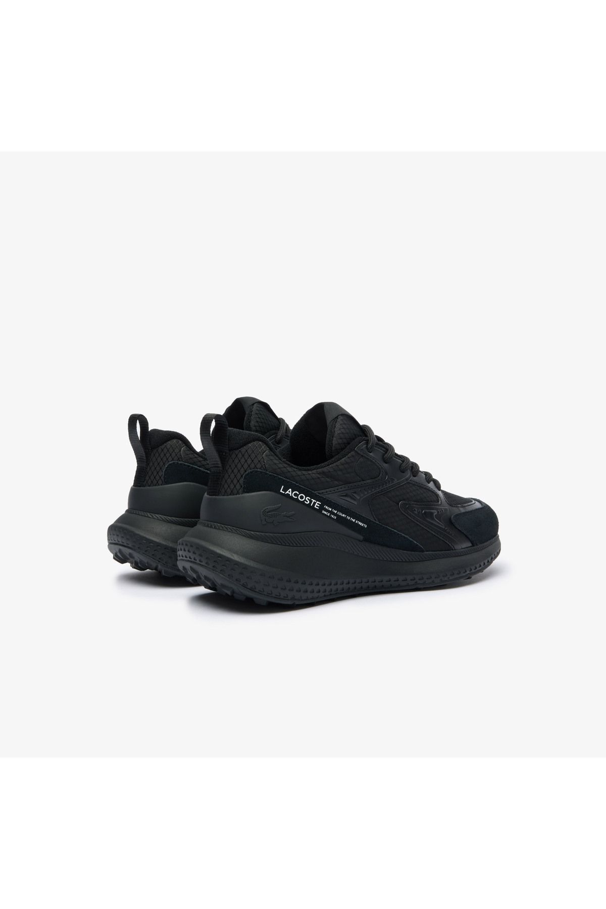 اسنیکر مشکی زنانه سیاه كفش كتانى ورزشى مدل L003 evo Lacoste