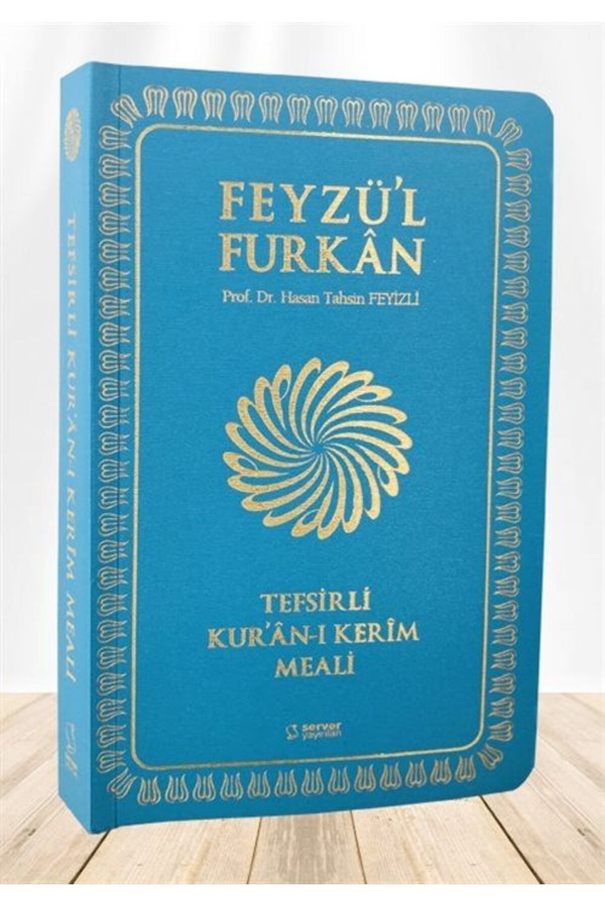 Server Yayınları Feyzü'l Furkan Tefsirli Kur'an-ı Kerim Meali Metinsiz (ORTA BOY-YUMUŞAK CİLT) Turkuaz Kod 664 & S...