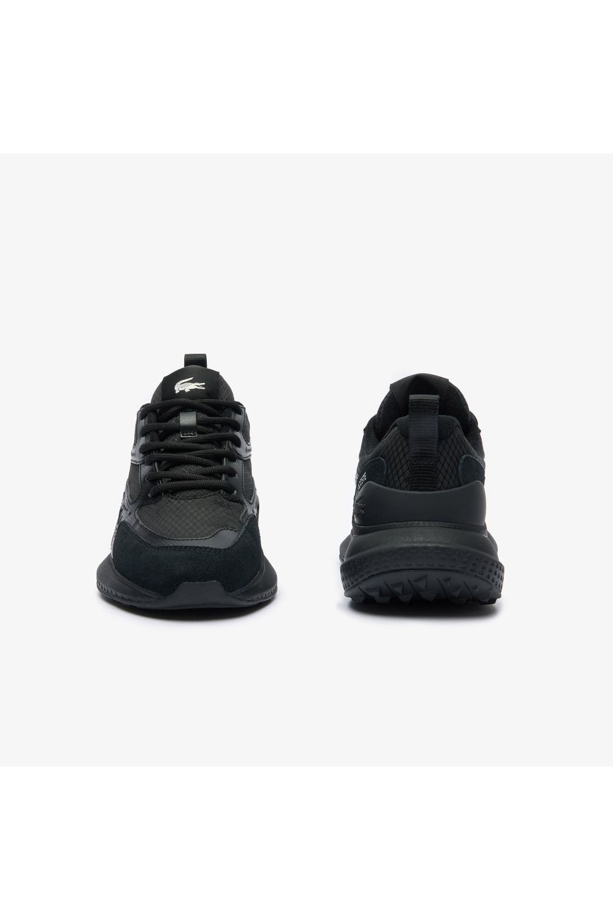 اسنیکر مشکی زنانه سیاه كفش كتانى ورزشى مدل L003 evo Lacoste