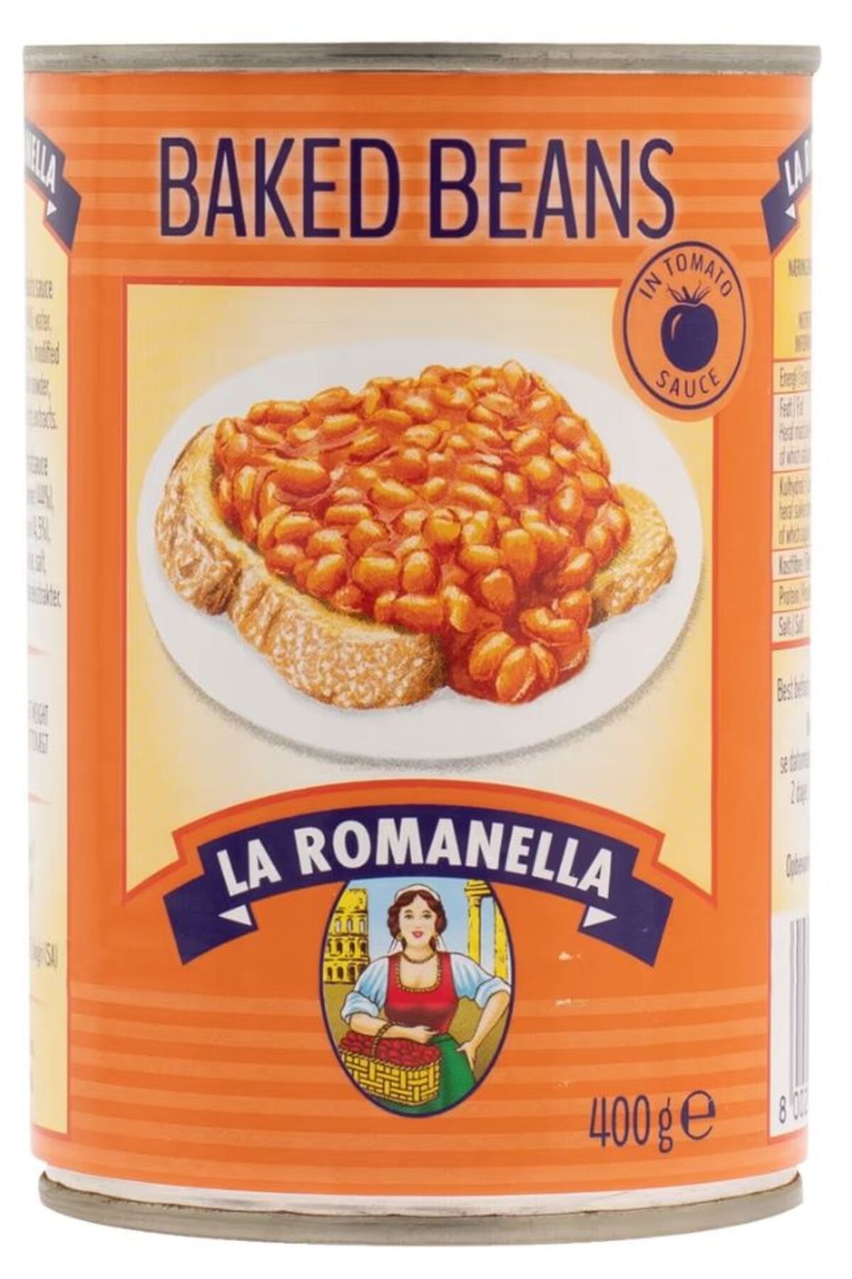 la romanella İTHAL BAKED BEANS İNGİLİZ FASÜLYESİ 420 GRx24 ADET