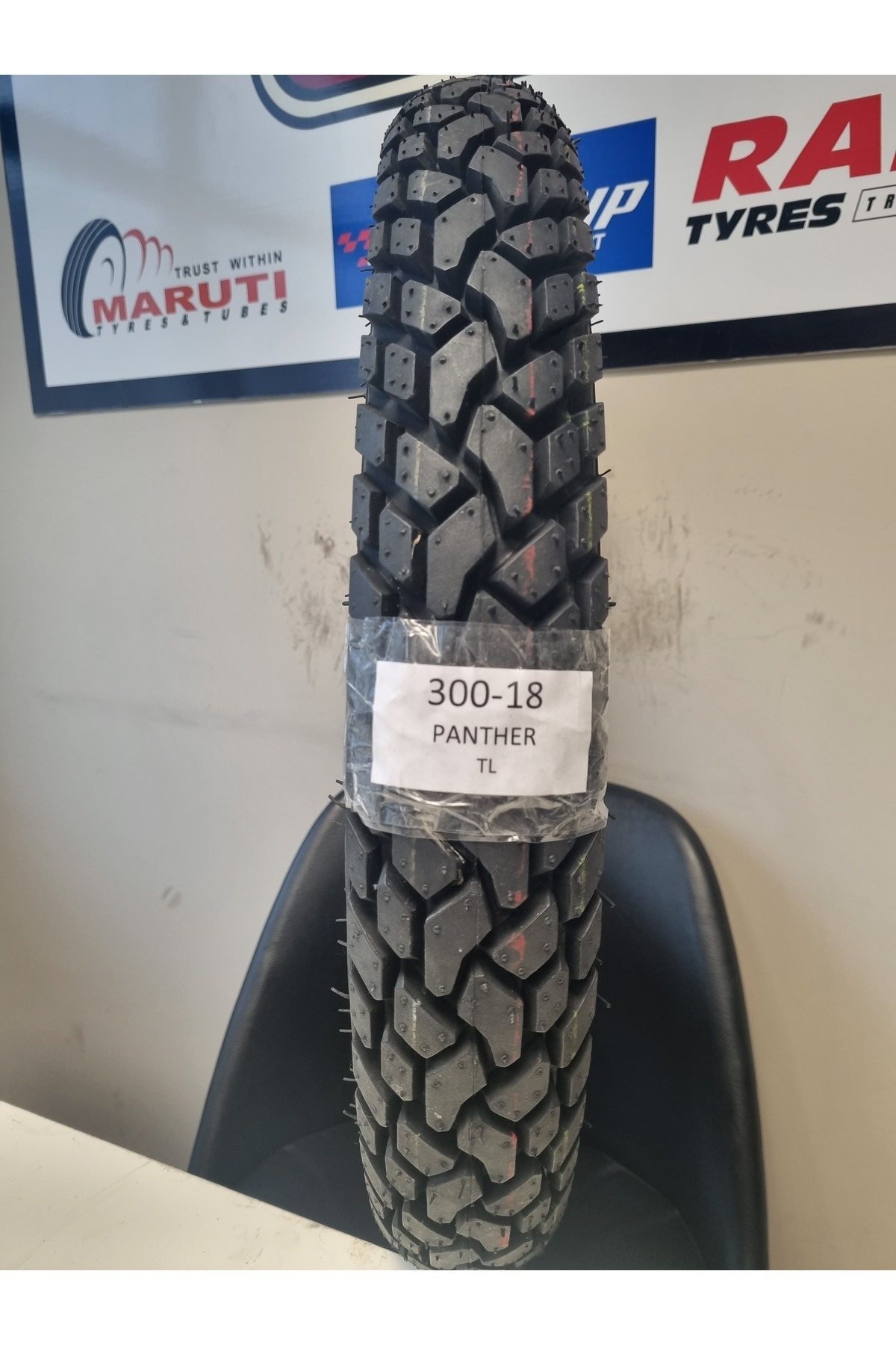 MARUTİ TYRES 300-18 MOTOSİKLET LASTİĞİ TL (TUBELESS - DUBLEKS)