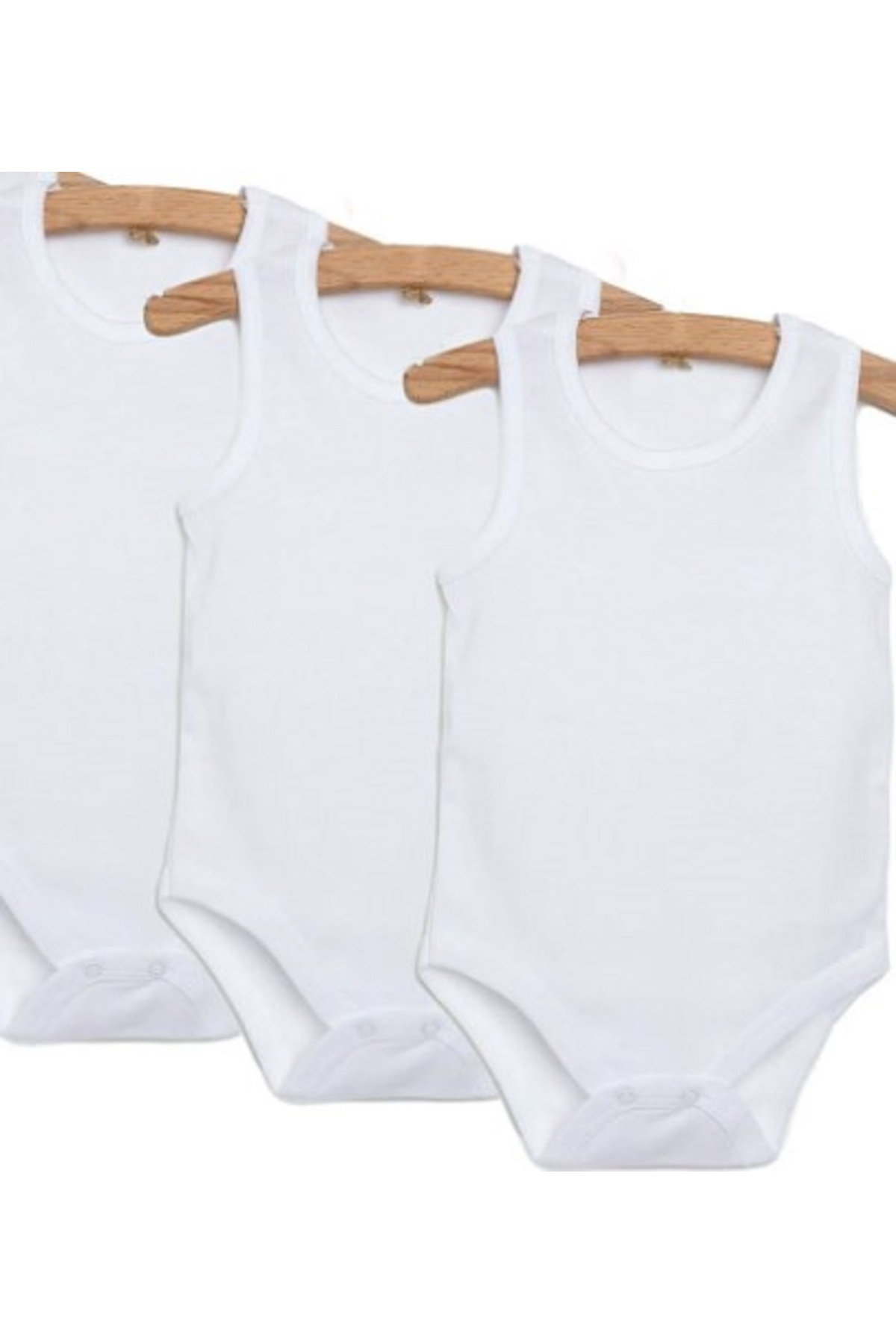 For My Baby Atlet Body 5'Li Beyaz Unisex fotoğrafı 2 (önizleme)