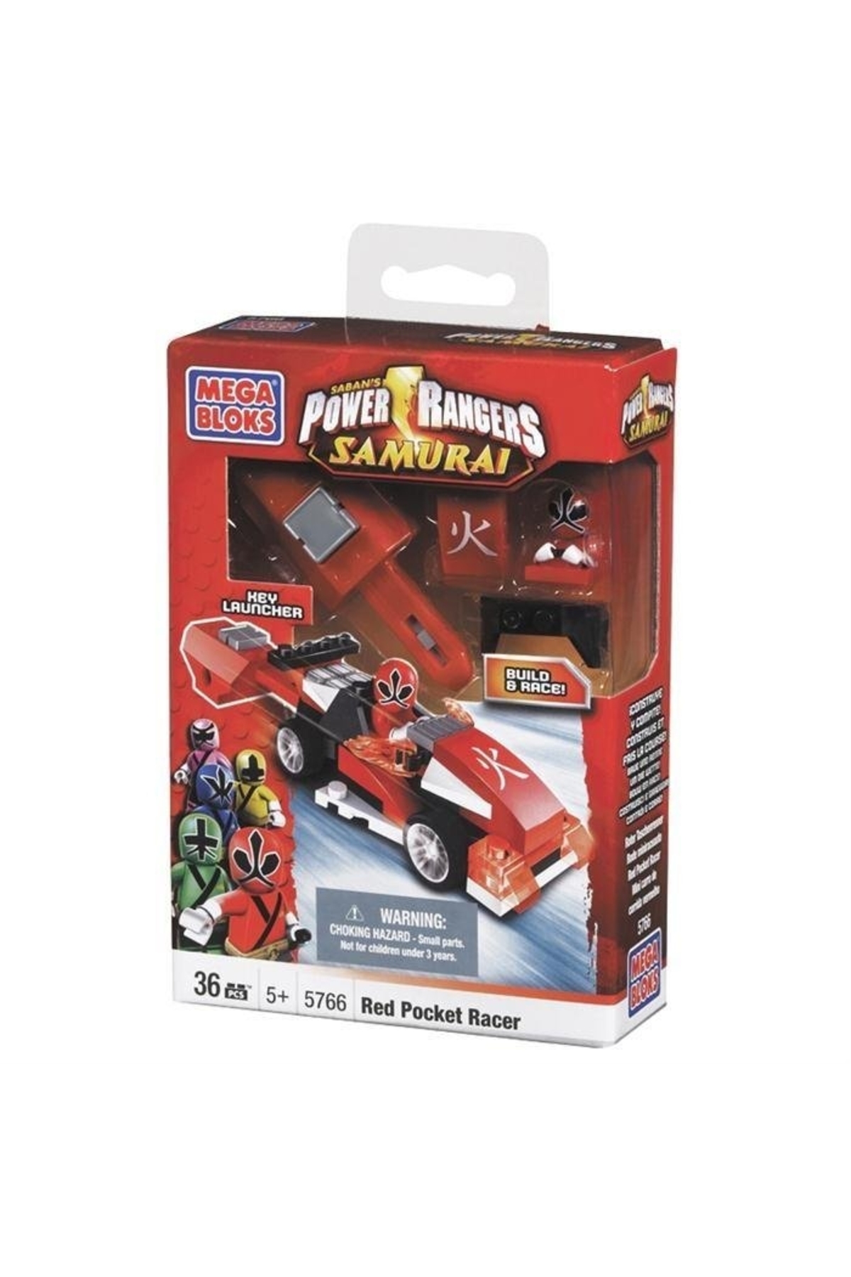 Mega Bloks Power Rangers Ss Blue Paket Yarışçıları Kırmızı / fotoğrafı 2 (önizleme)