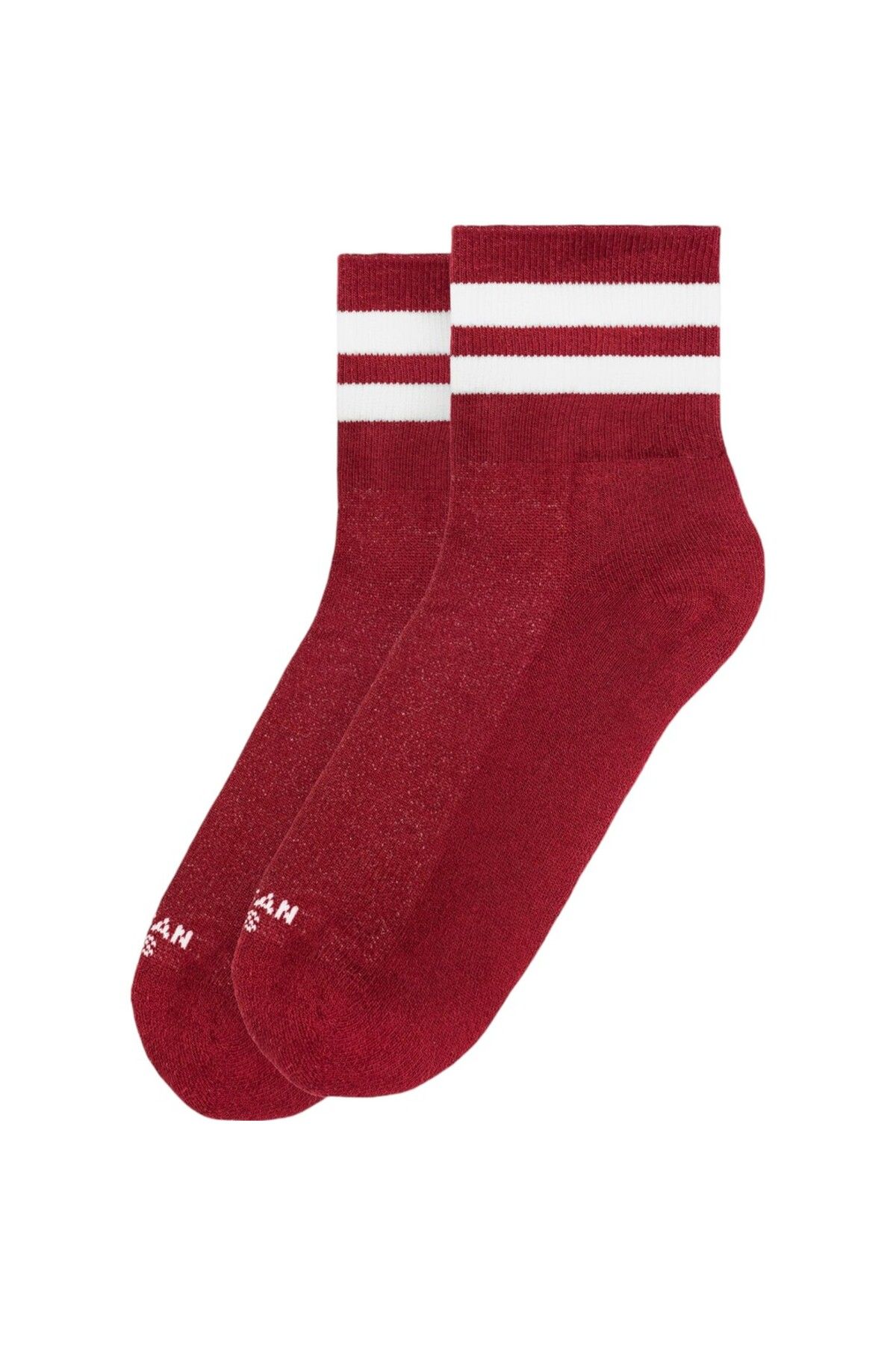 American Socks-Crimson Ankle High Socks 1