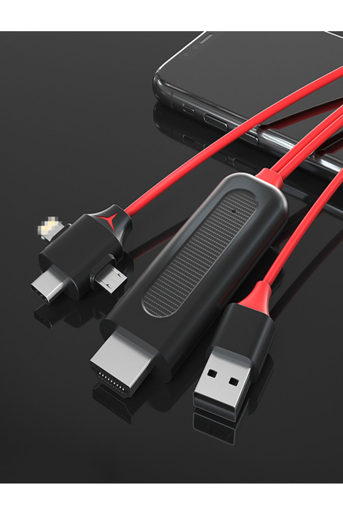 Soylu elektronik-Ios Android Type C to HDMI Video Standby Phone Projector and Tv Adapter Cable 4