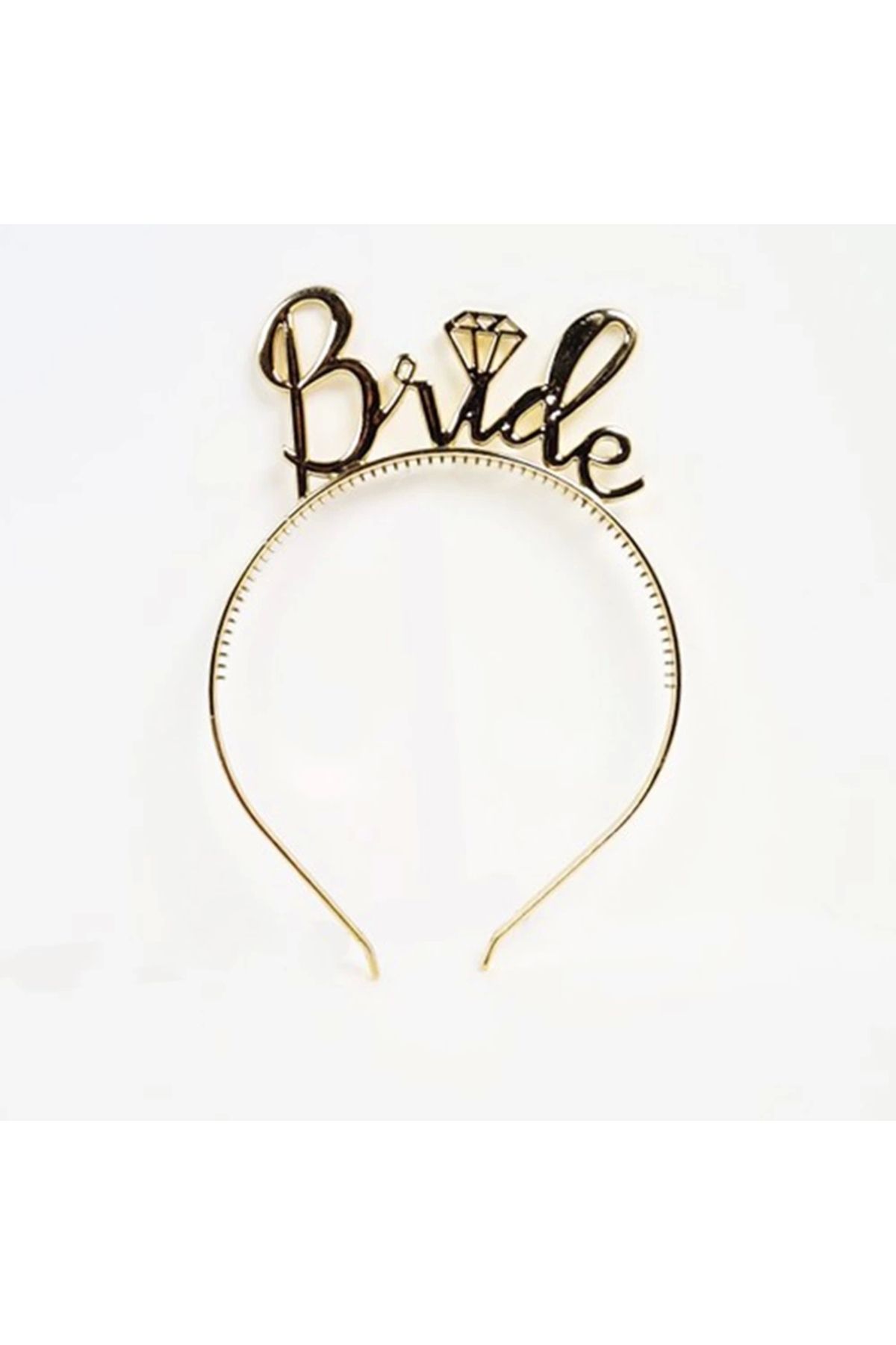 Finetoo Çocuk BrideYazılıTaçveBrideToBeYazılıGözlükSetiAltınRenk