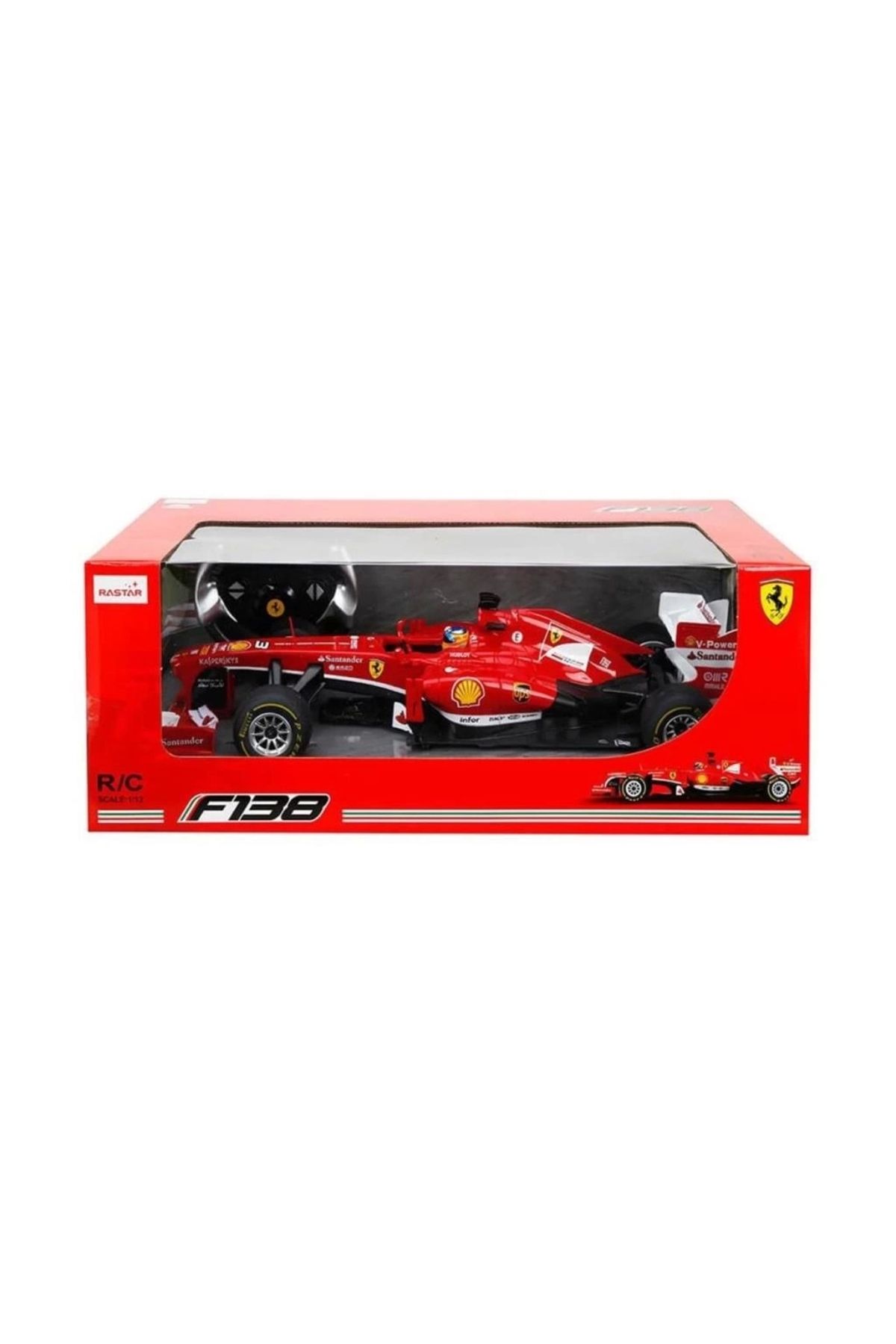 KdrElektronik Çocuk 57400 Rastar 1:12 F1 Ferrari F138 Uzaktan Kumandalı Araba