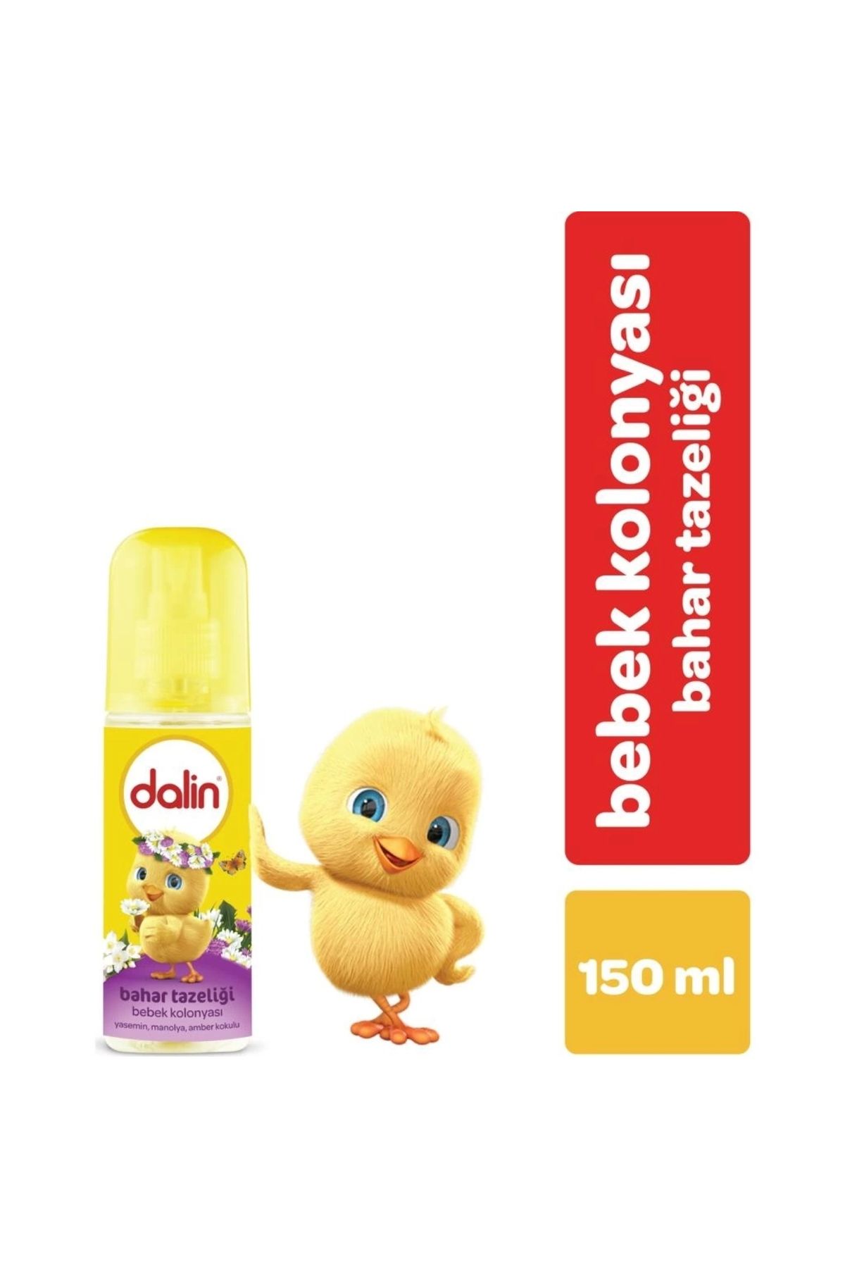 Nessiworld Dalin Sprey Bebek Kolonyası Bahar Tazeliği 150 ml