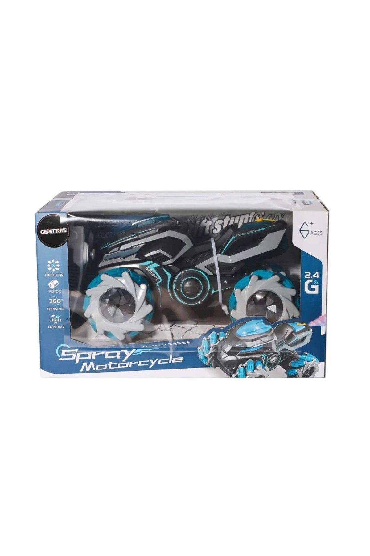 TWOX Çocuk Qh300-3 Drift Yapan Duman Çıkartan Motorcycle -gepettoys