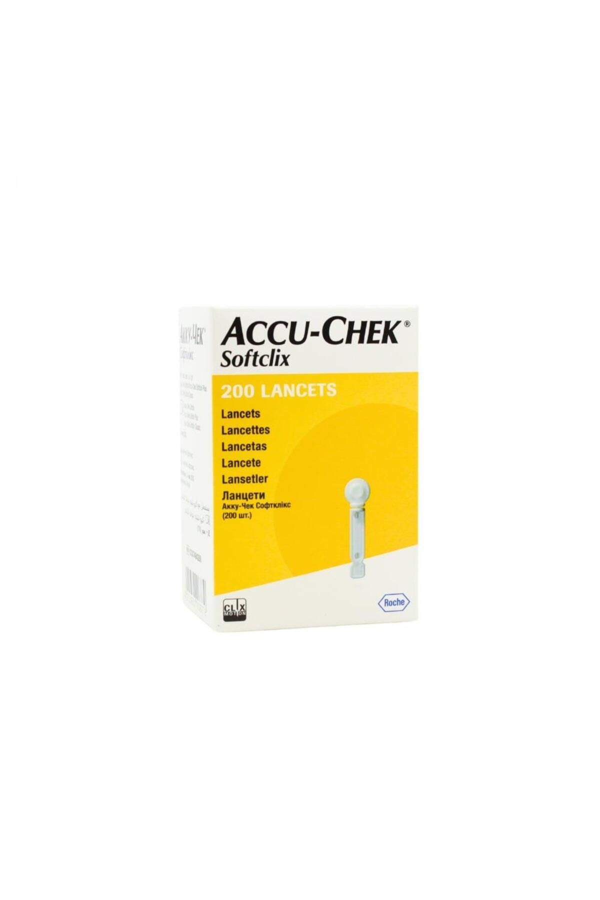 Accu Chek Softclix Lanset 200 Iğne Lancets