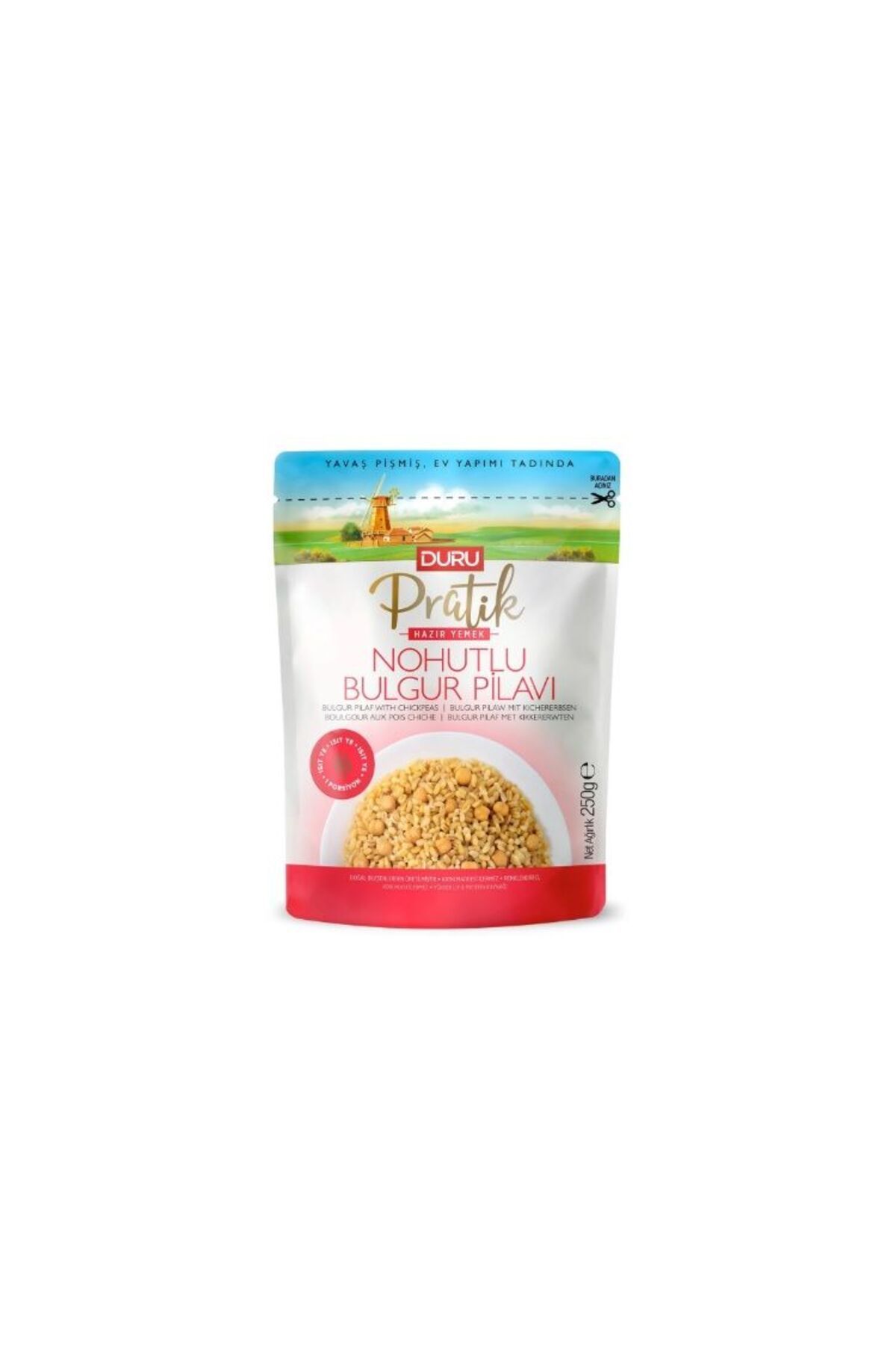 Duru Pratik Nohutlu Bulgur Pilavı 250 gr