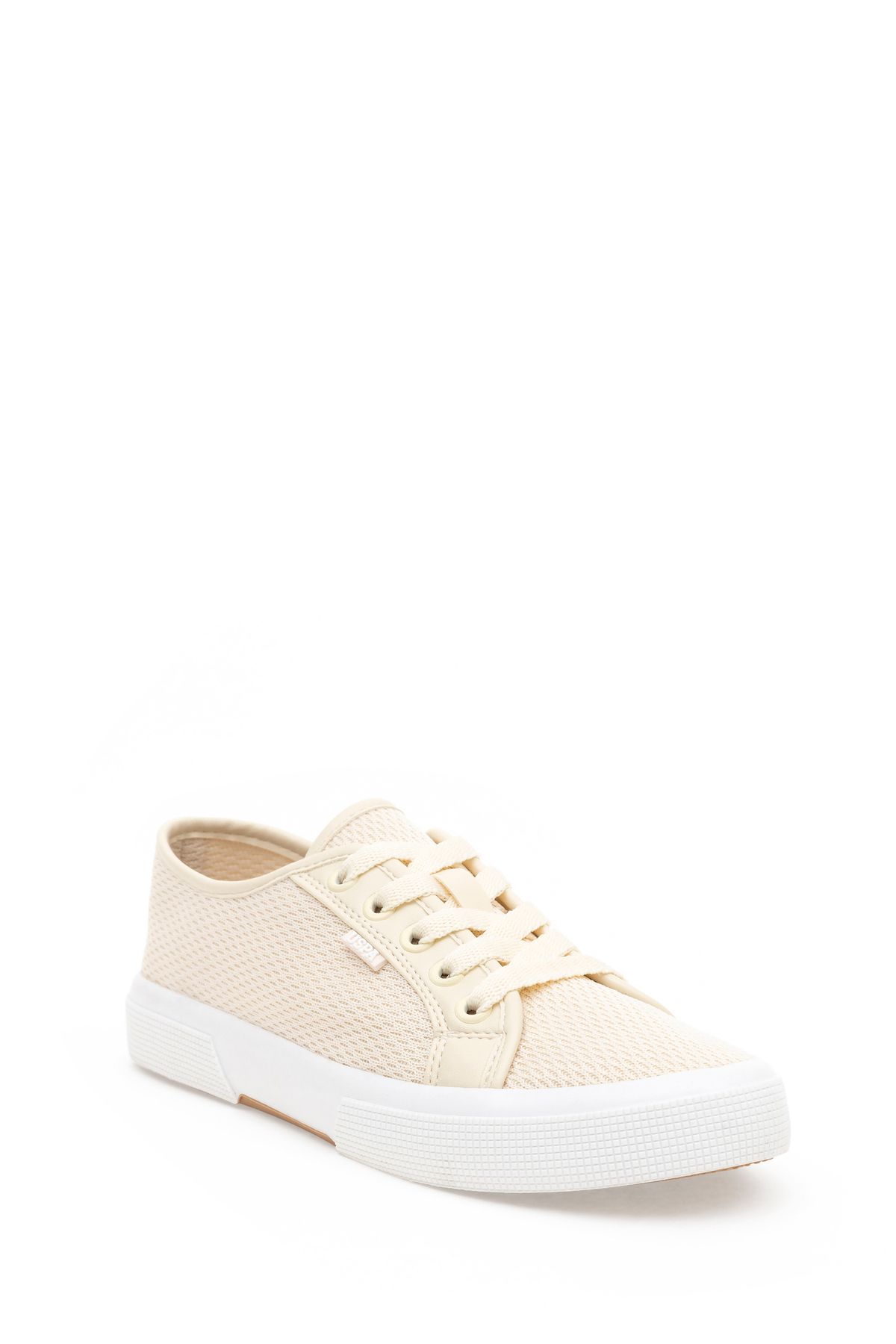 اسنیکر نود زنانه کفش های ورزشی بژ VR011 U.S. Polo Assn.