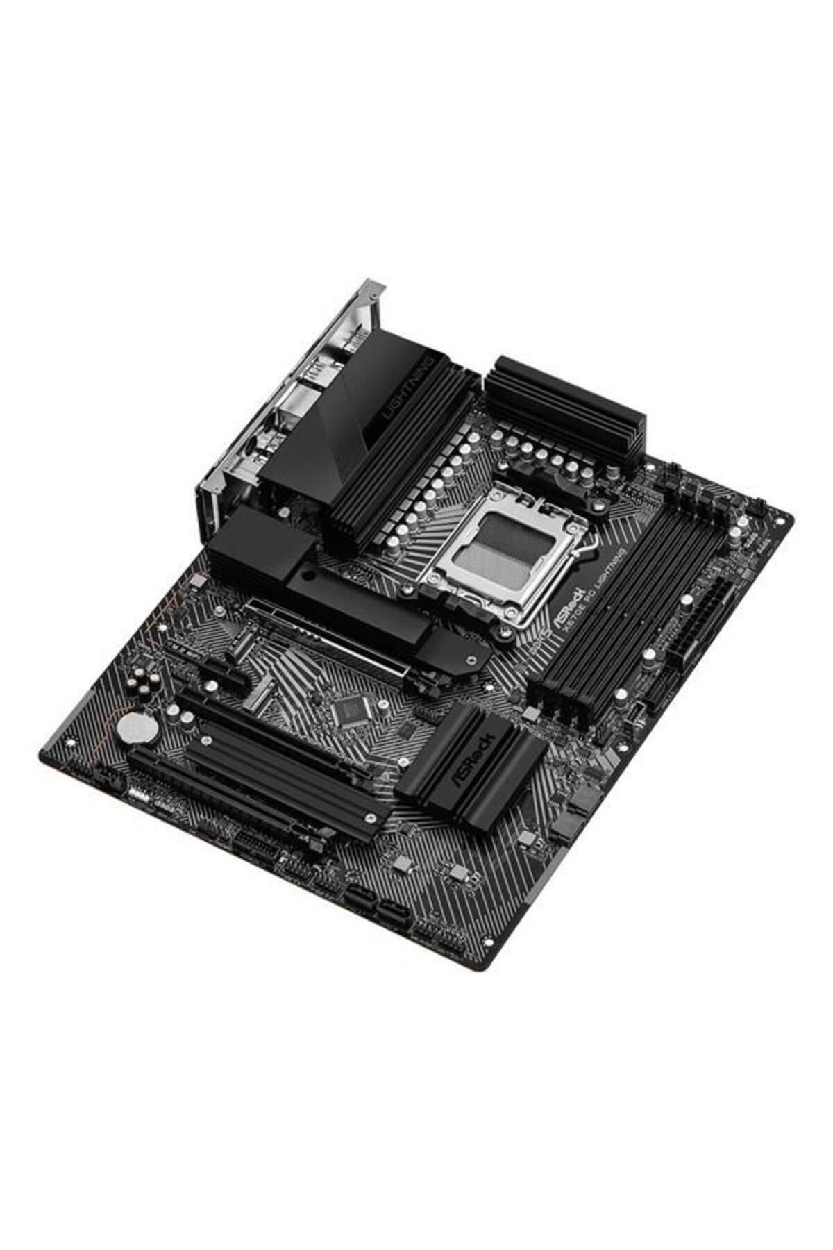 ASROCK-X670e PG Lightning DDR5 HDMI-DP PCIe 5.0 AM5 ATX إلى PCie 5.0 Ddr5 HDMI-DP PCIe 5.0 Am5 Atx 3