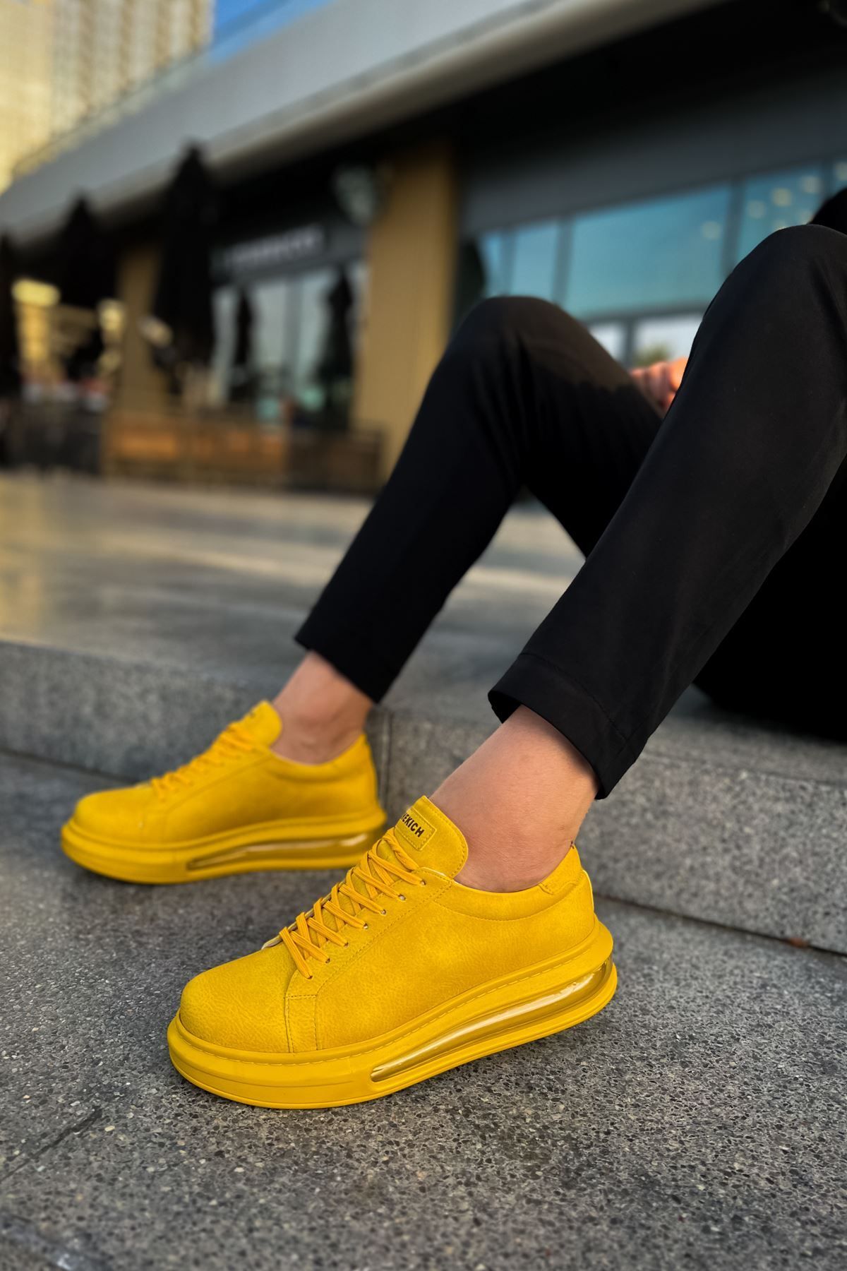 MuseStore CH271 CRT Ariaso Erkek Ayakkabı SARI