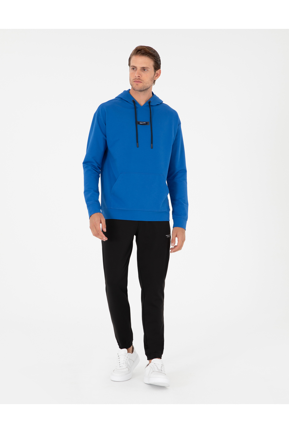 شلوار ورزشی مشکی اسلیم فیت 50297222-VR046 پیر کاردین شلوار گرمکن ورزشی Pierre Cardin