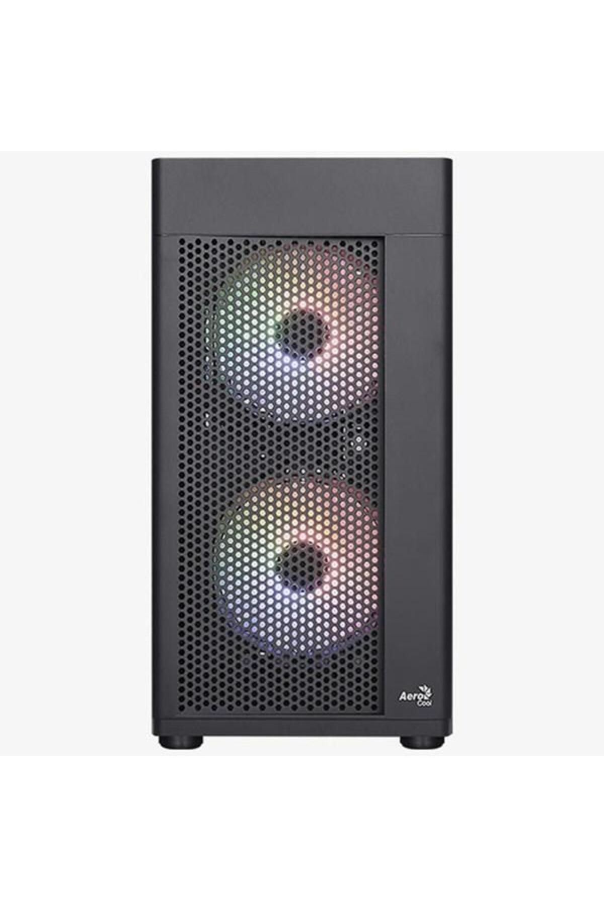 AEROCOOL -ae Hexfr 400 Hexform 400w 3x120mm Frgb Usb 3.0 Mini Tower Kasa