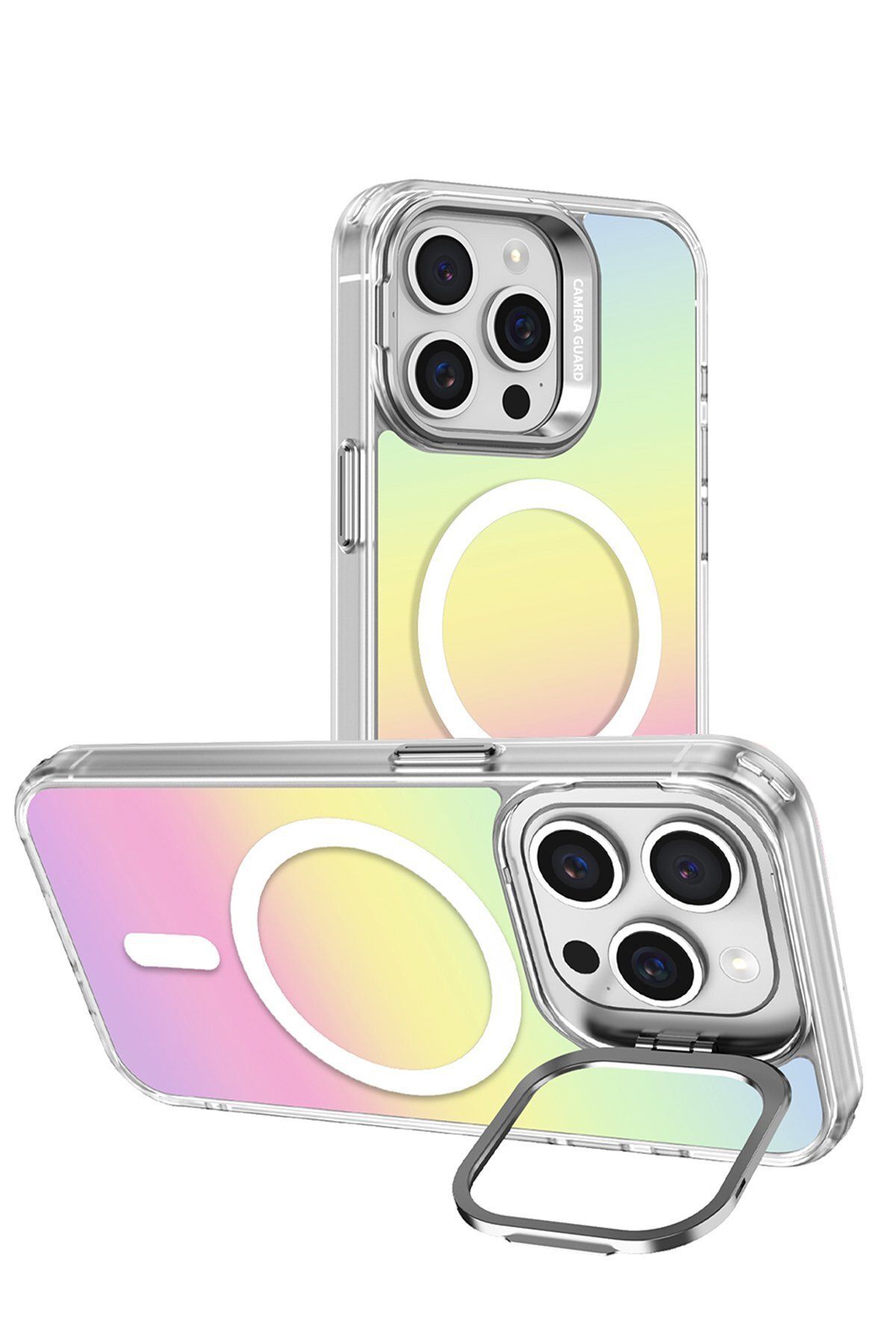 Joko iPhone 16 Pro Max Armor Magsafe Kapak - Rainbow ZRNET
