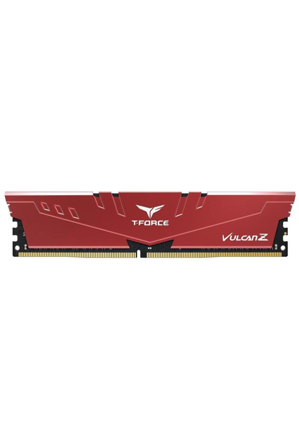 TEAM-T-Force Vulcan Z Red 16Gb 1X16Gb 3200Mhz Cl16 Ddr4 Gaming Ram (Tlzrd416G3200Hc16F01) 1