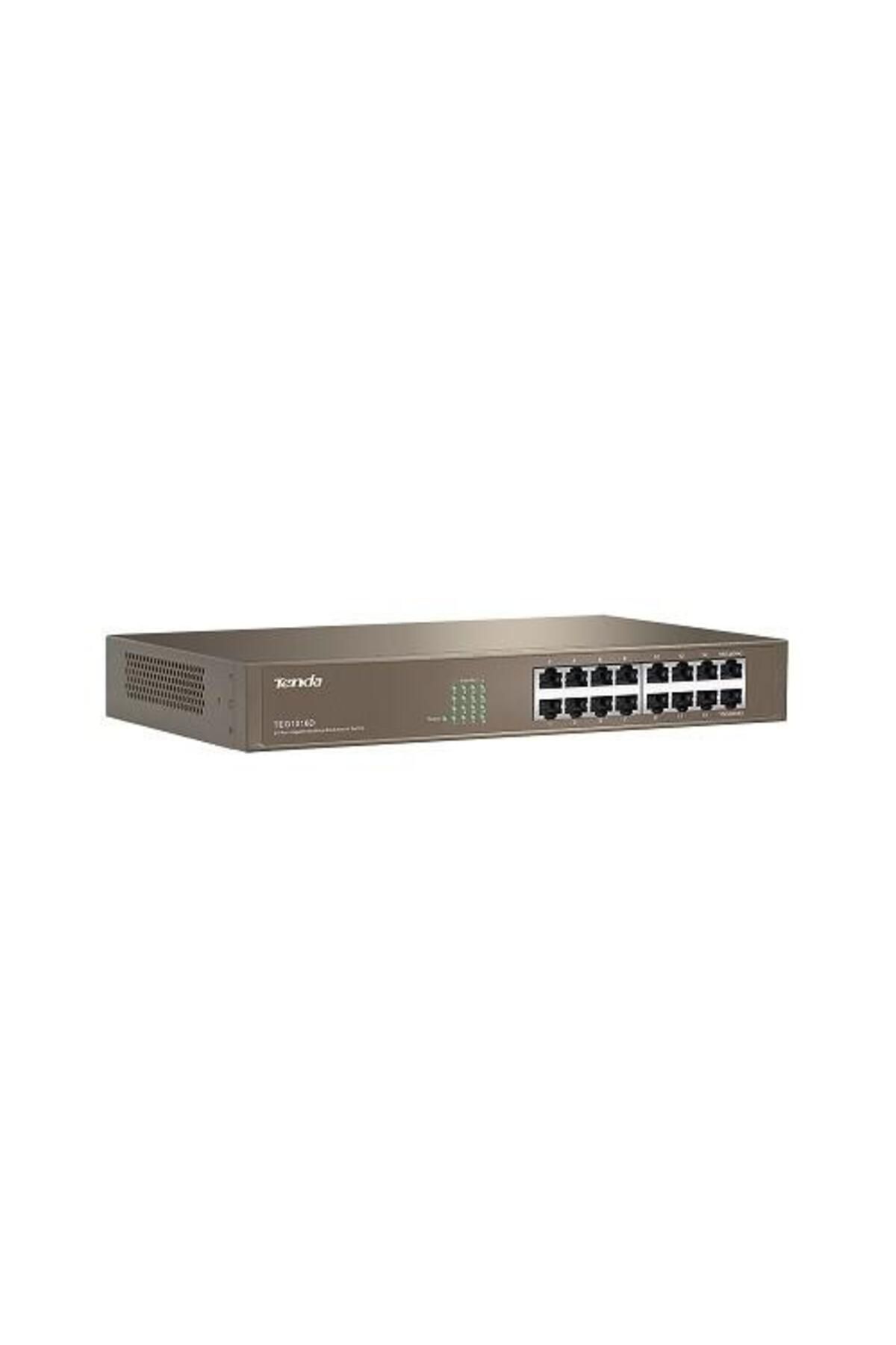 Tenda 16port TEG1016D GIGABIT Yönetilemez Switch Masaüstü