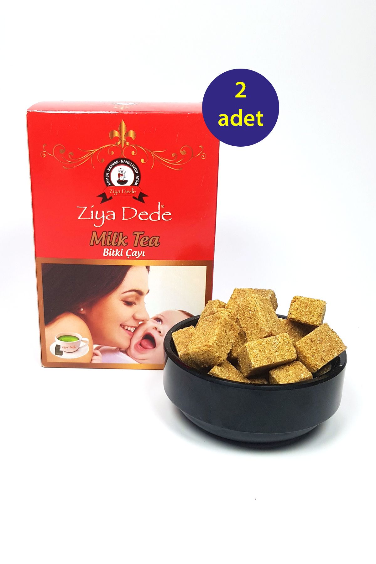 karadağsb 2 Adet Milk Tea Anne Sütü Bitki Çayı