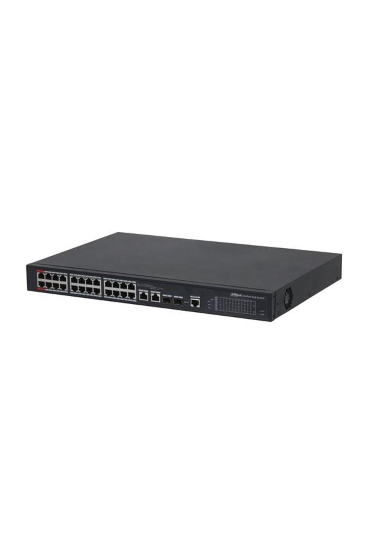 DAHUA 24port Pfs4226-24et-240-v3 10/100 2-sfp Gıgabıt 240w Full Poe Yönetilebilir Swıtch