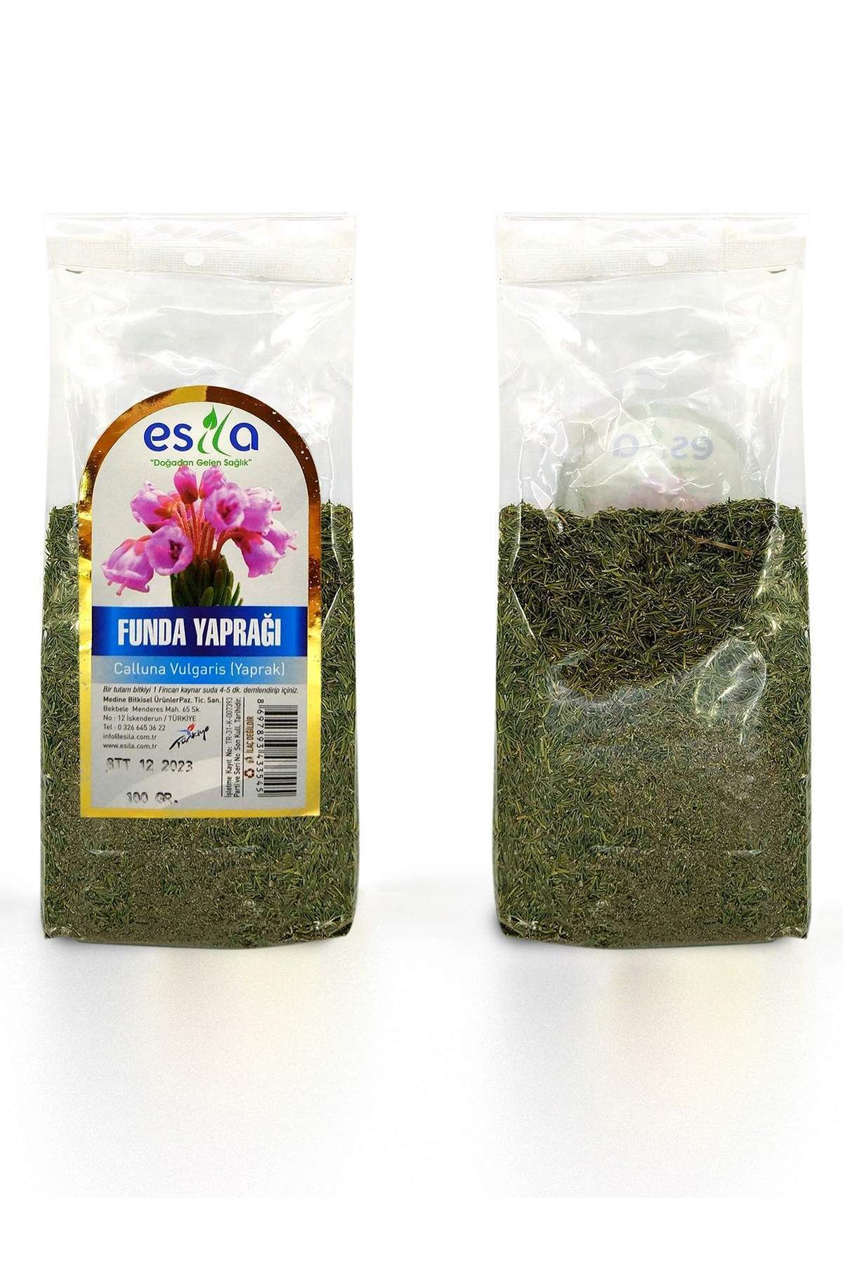 DELİORMAN Poşet Funda Yaprağı 100 Gr.