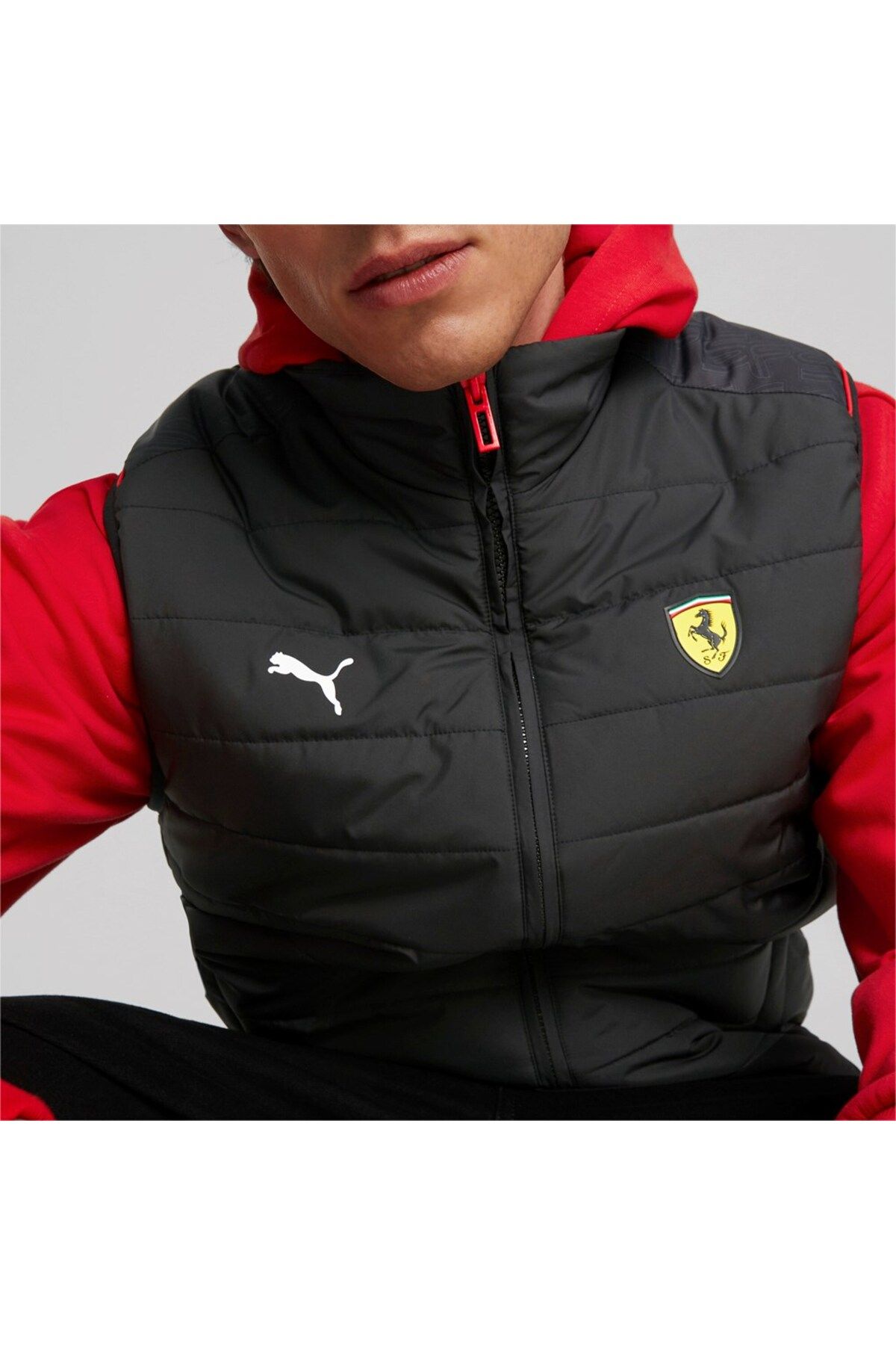 Puma-Ανδρικό γιλέκο Ferrari Daily Ferrari Race Μαύρο 62093901 3