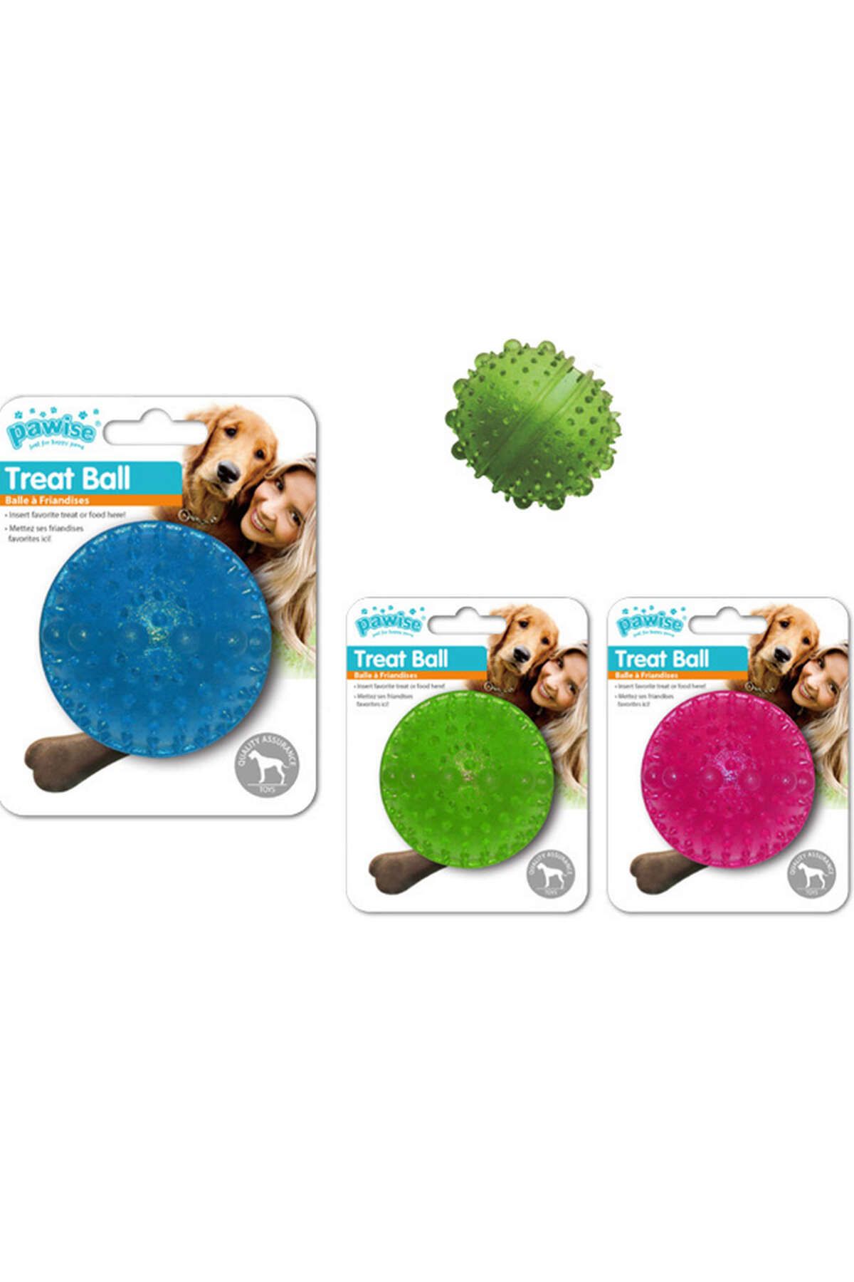 Pawise Tırtıklı Top Köpek Oyuncağı 7 cm YNSMR