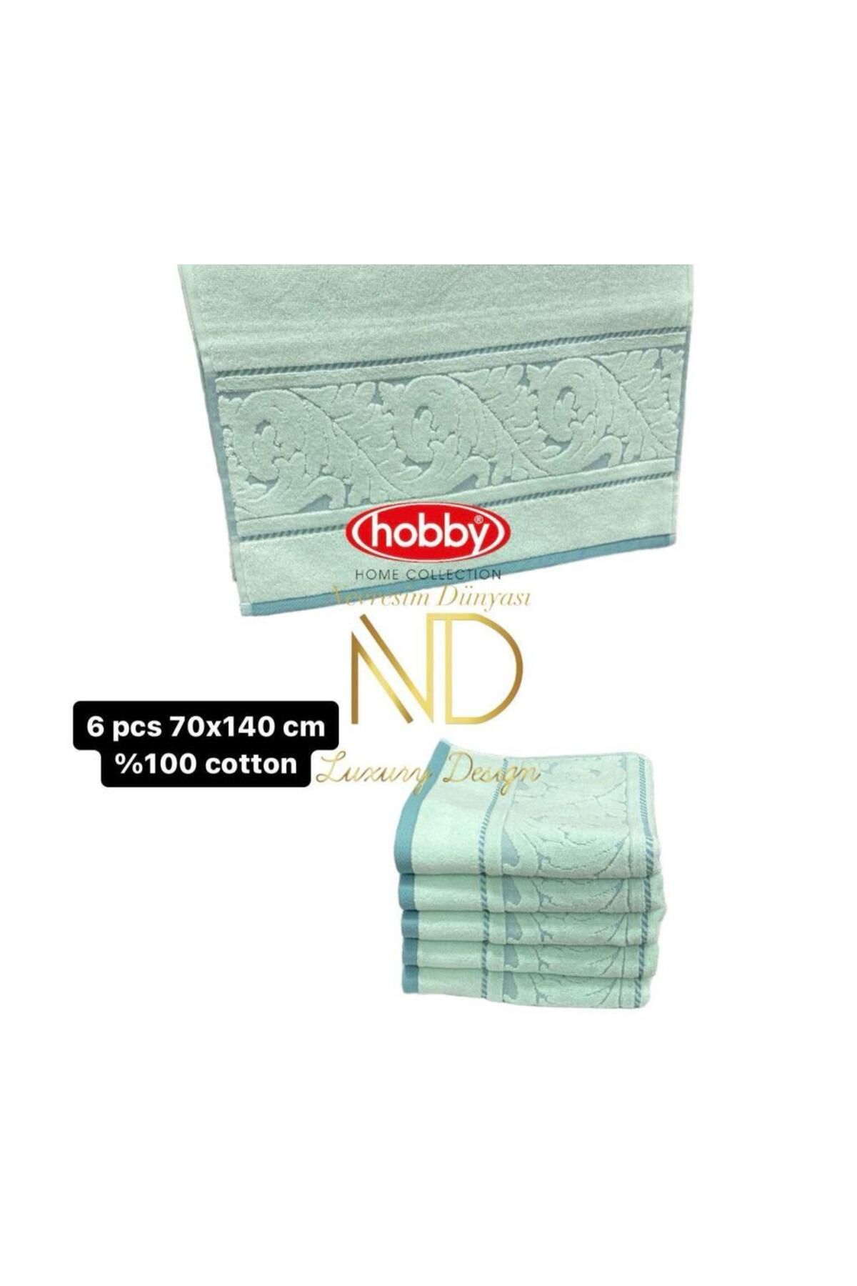 FAYMEM GLOBAL Sultan Mint 70x140 6'lı Havlu Seti