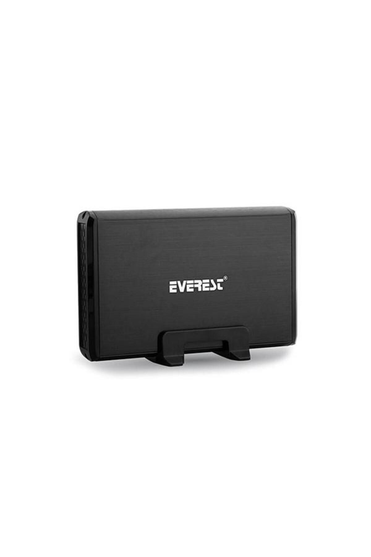 Everest 3,5" Usb 3.0 Hd3-354 Sata Alüminyum Harddisk Kutusu Siyah