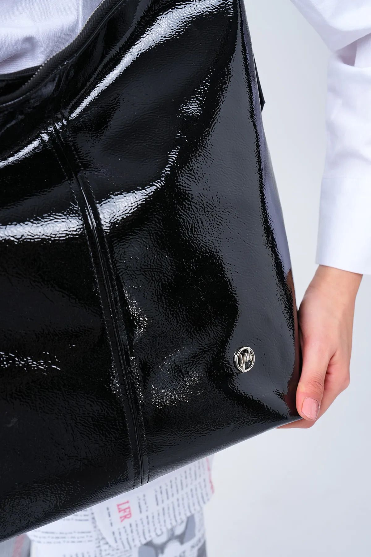 کیف شانه ای چند رنگ زنانه مشکی دوتایی 3 BAG چرم نرم طراحی شیک و راحت MORCA