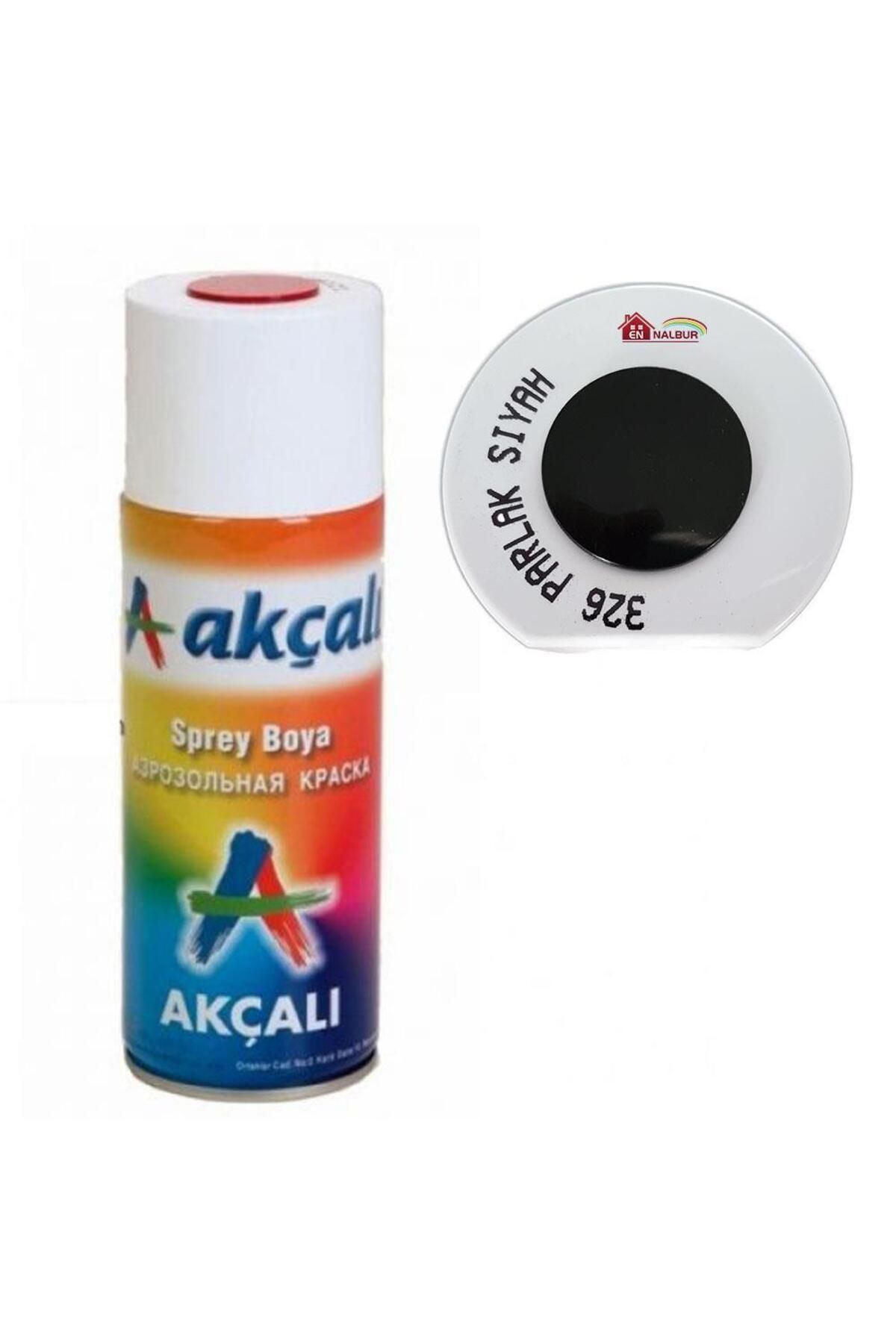 BilfolD Akçalı Sprey Boya 400 ml 326 Parlak Siyah
