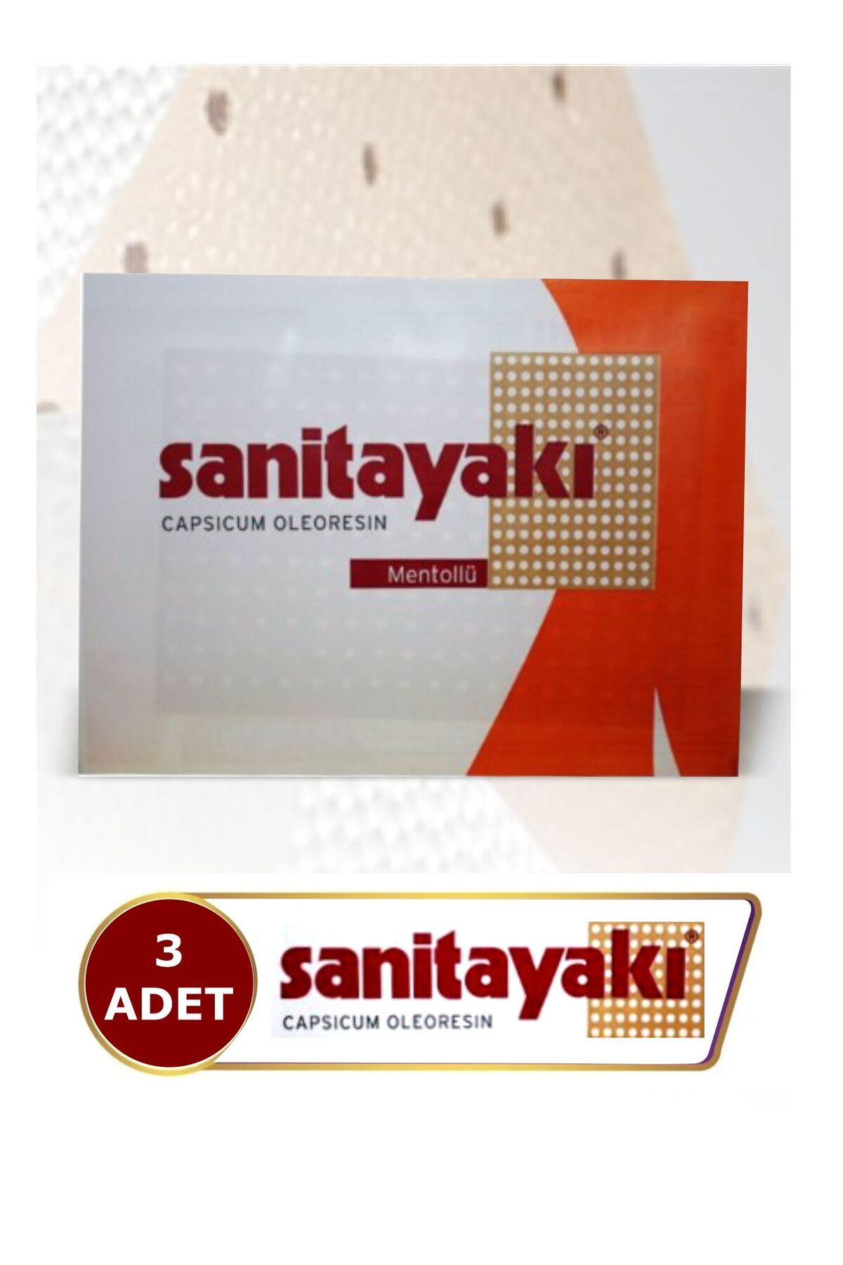 Sanita Yakı Bandı 12 X 17 Cm. 3 Adet