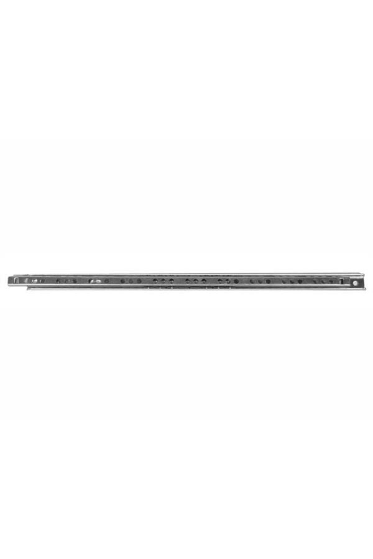 BilfolD Çift Açılım 17 mm Teleskopik Bilyeli Çekmece Rayı 44 Cm