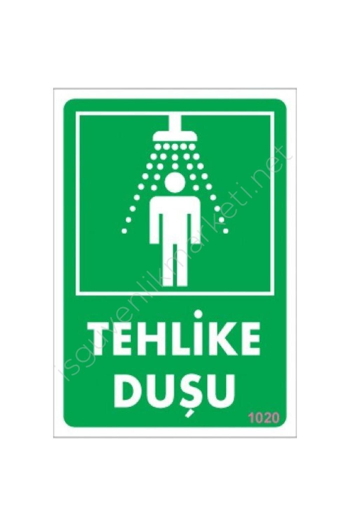 feifei Tehlike Duşu Uyarı Levhası 17,5x25 KOD:1020