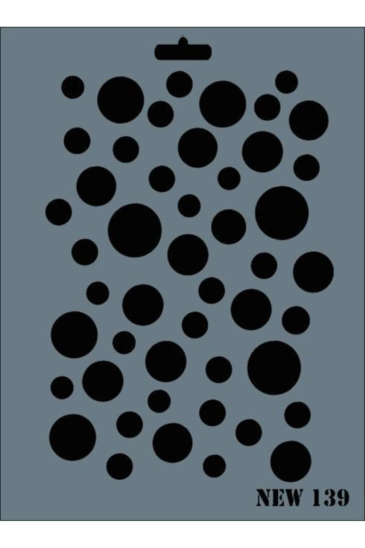 molli Rich New Seri N-139 Stencil 35x25 cm