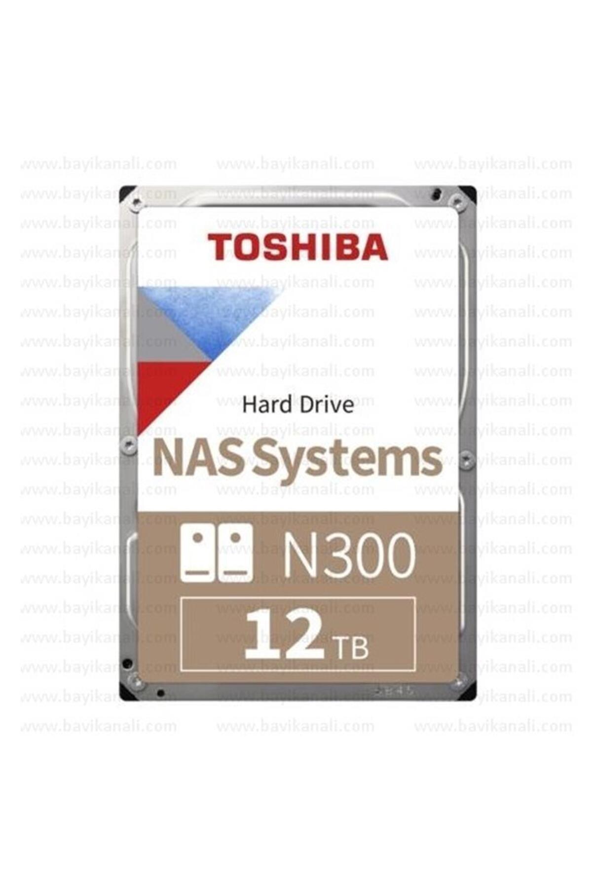 Toshiba 12TB N300 7200RPM 256MB Cache Sata 3 HDWG21CUZSVA NAS Disk