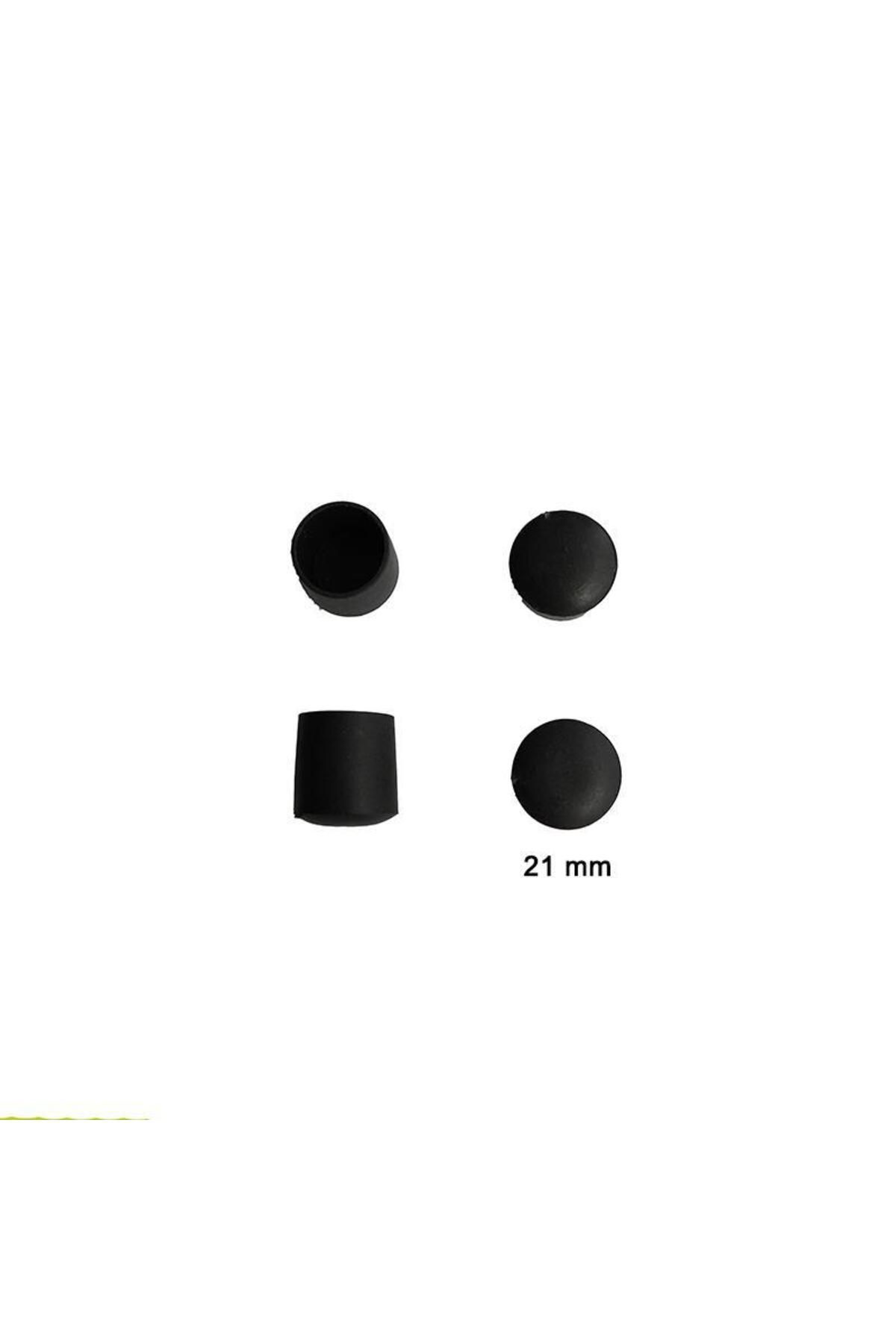 BilfolD Yuvarlak Profil Dış Tapa 21 mm 4 Adet