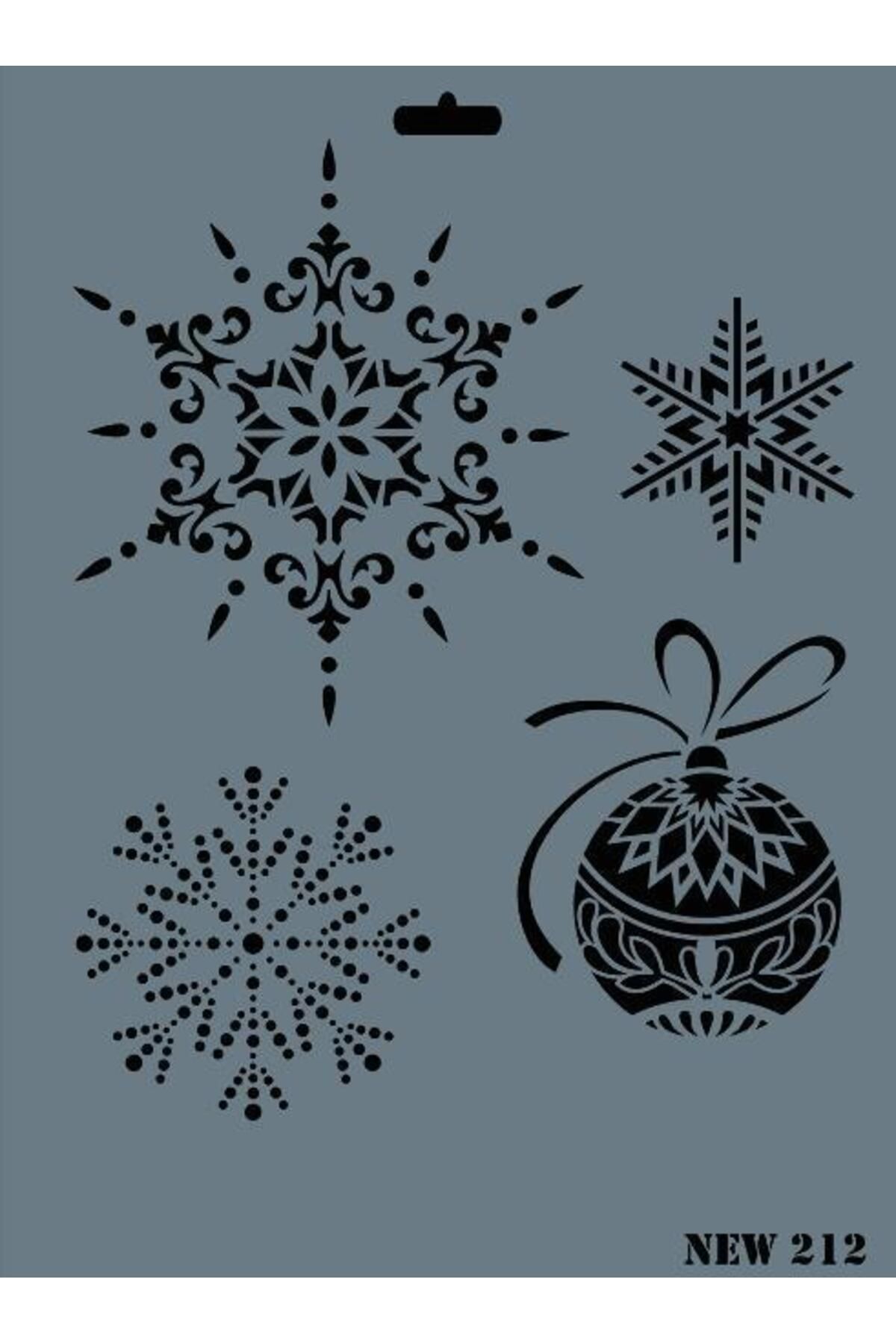 molli Rich New Seri N-212 Stencil 35x25 cm