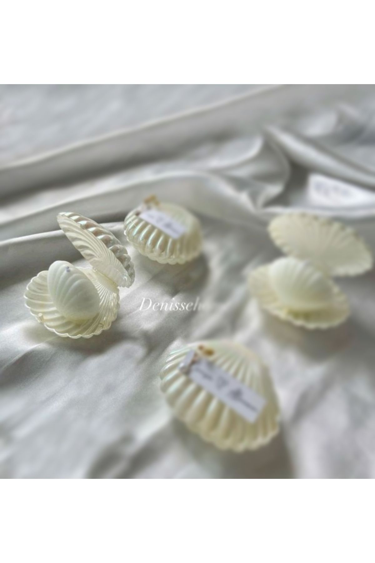 Sude Design-Candle in a Boxed Shell Model of 15 # Wedding # Word # Engagement # Gift 1